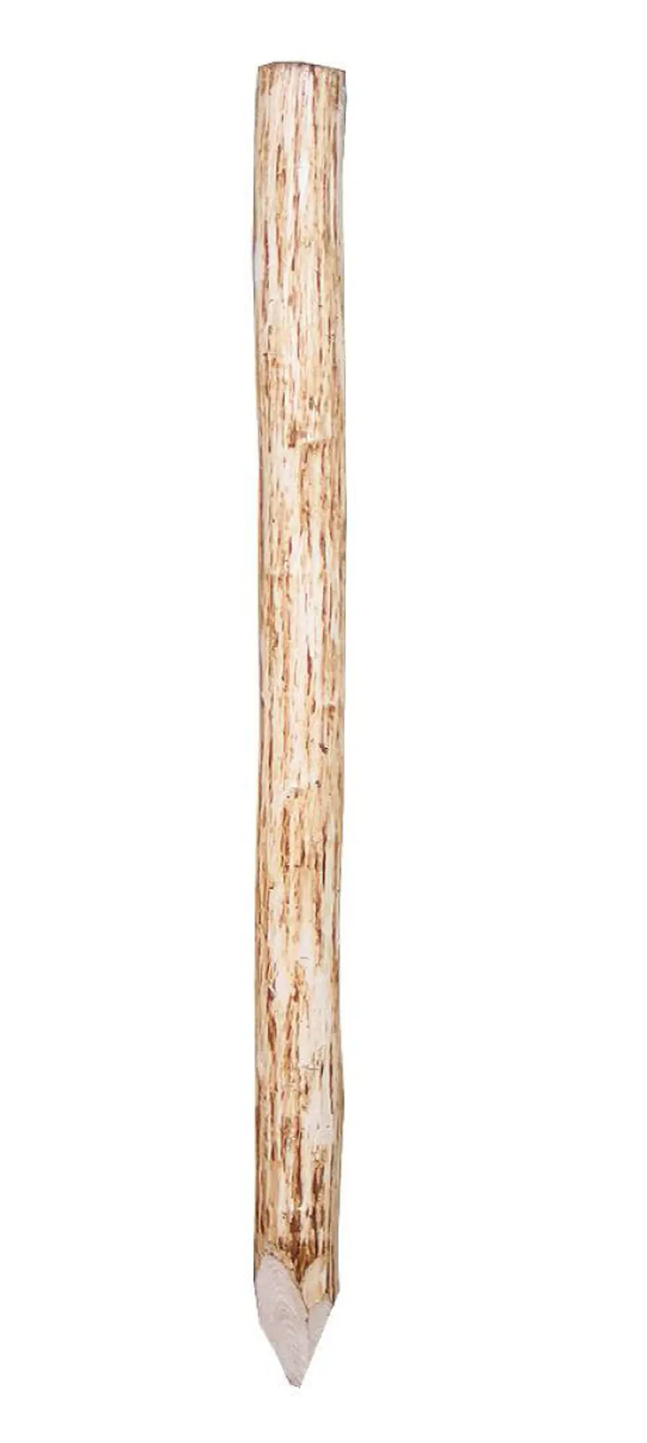 Floraworld Zaunpfosten Natur Haselnuss 180 cm natur