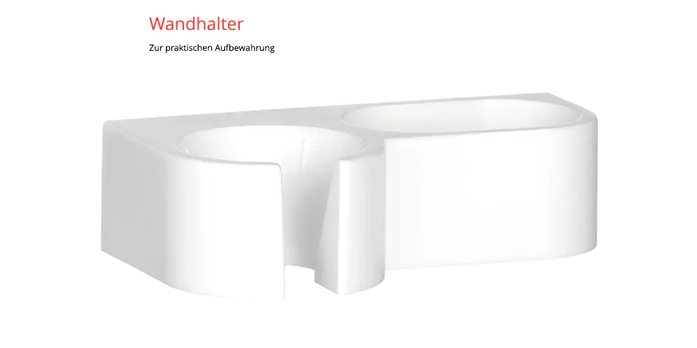 Esge Zauberstab E 120 Select weiß 120 Watt, Spiralkabel, 2 Schaltstufen