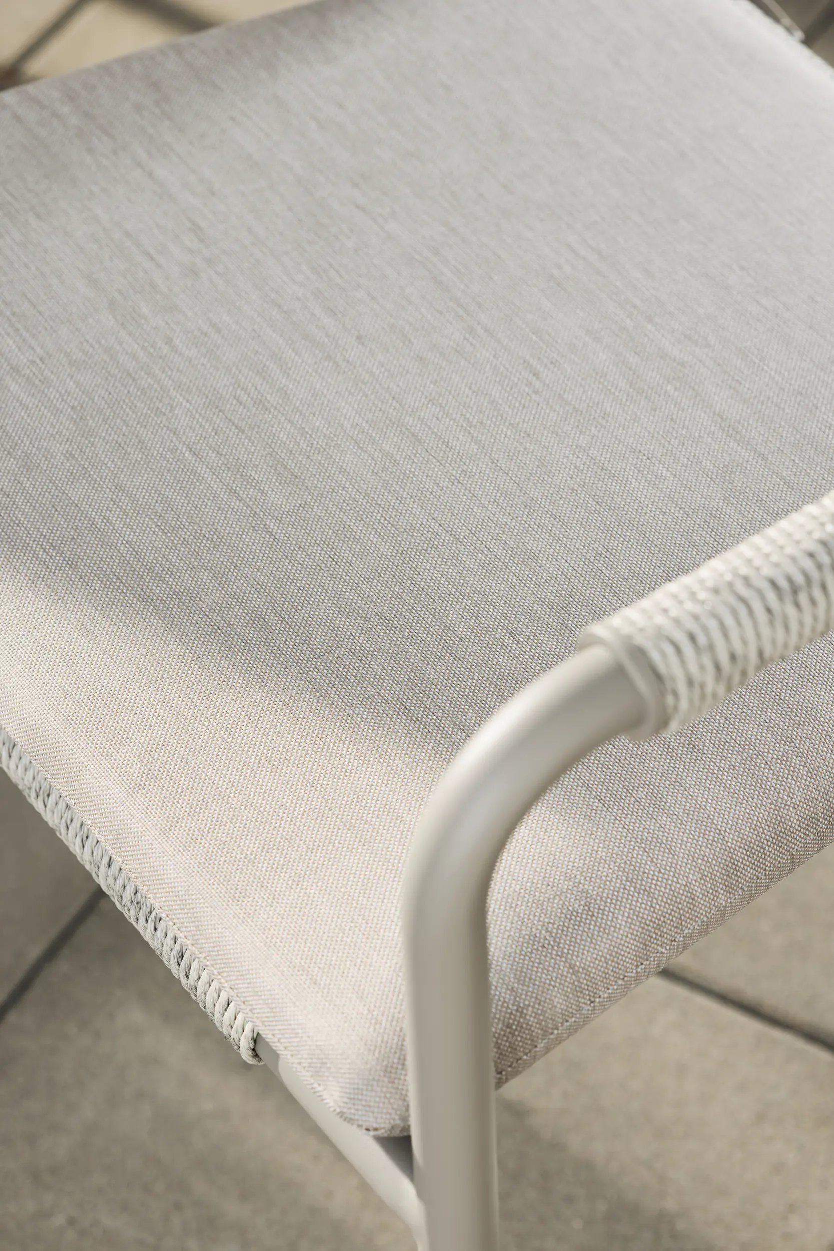 Primaster Gartenstuhl Rhodos inkl. Sitzkissen beige