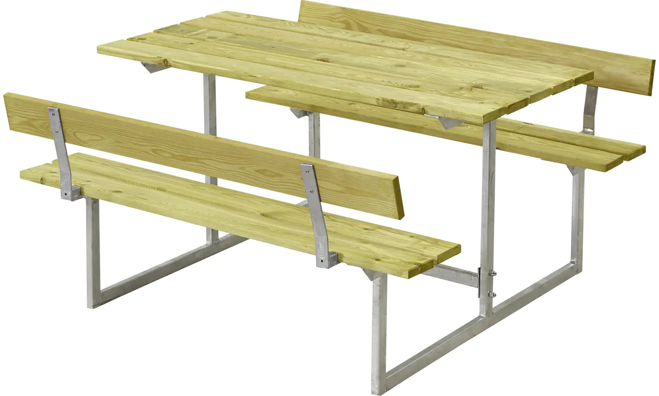 Plus Kindermöbel Basic 110 x 110 x 55 cm, 2 Rückenlehnen, Kiefer/Fichte Plus Kindermöbel Basic 110 x 110 x 55 cm, 2 Rückenlehnen, Kiefer/Fichte