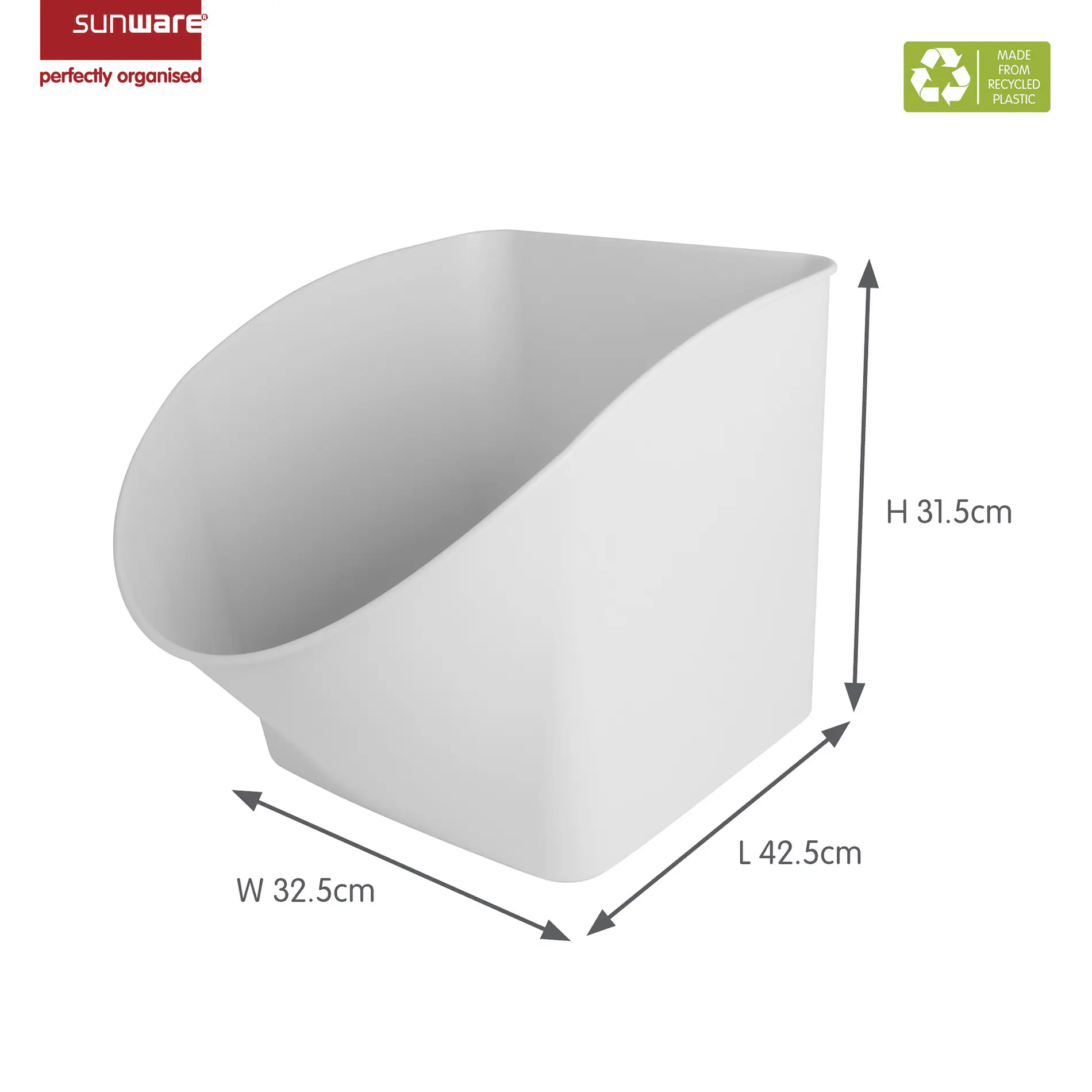 Sunware Sigma home Spielzeugbox 27 L weiß