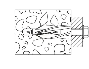 Fischer Gasbetondübel GB 8.0 x 50 mm - 4 Stück Fischer Gasbetondübel GB 8.0 x 50 mm - 4 Stück