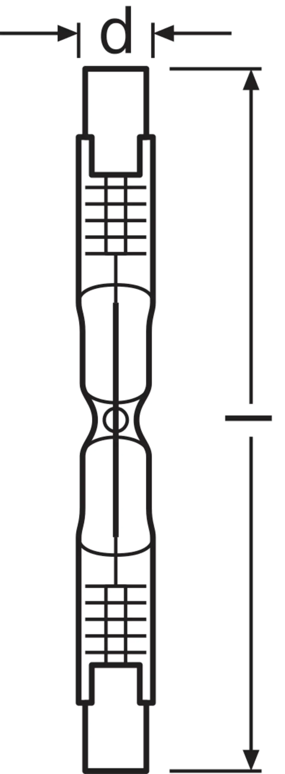 Osram Halogenlampe Haloline Superstar R7s 80W warmweiß, dimmbar, klar Osram Halogenlampe Haloline Superstar R7s 80W warmweiß, dimmbar, klar