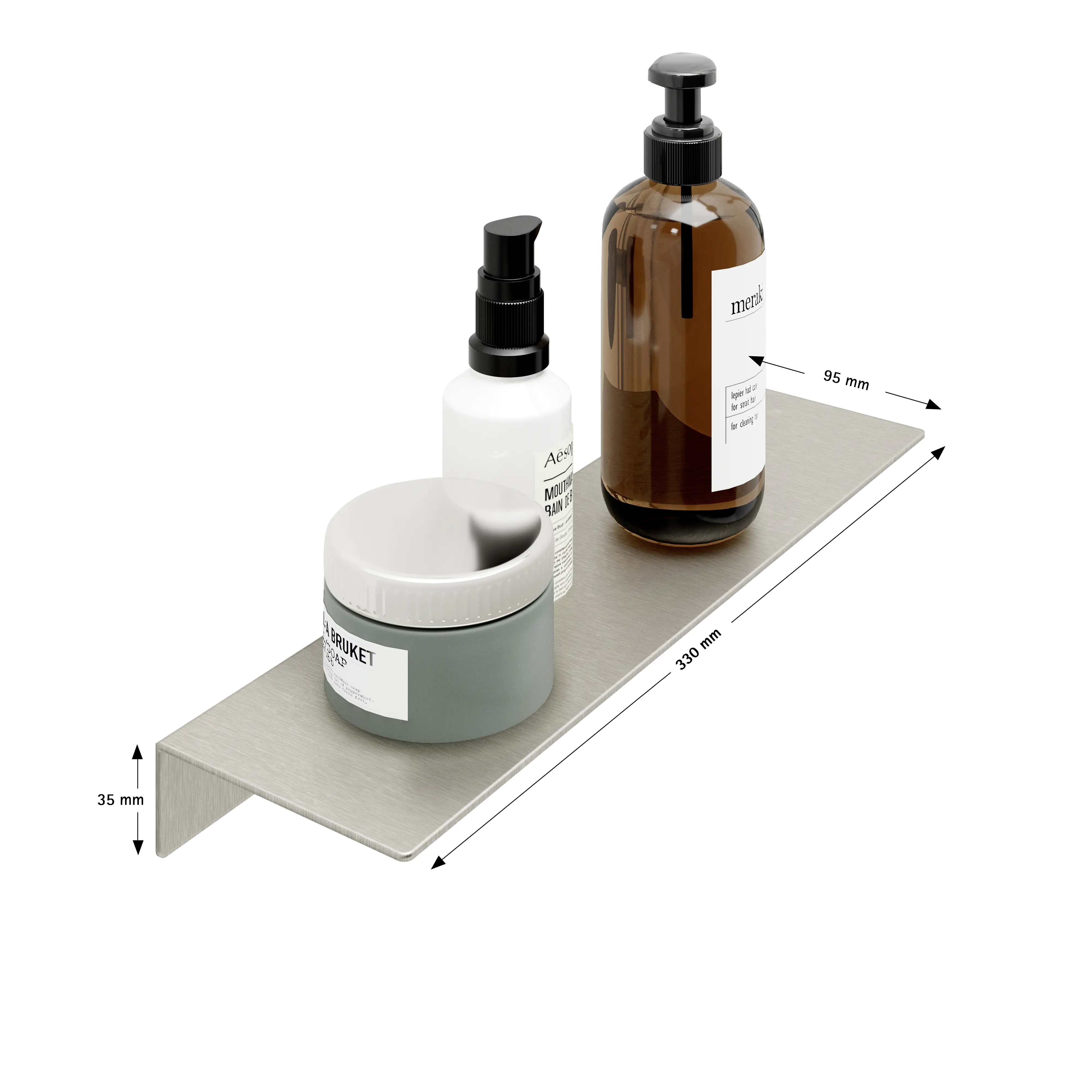 Schulte Duschablage zum Kleben Größe M