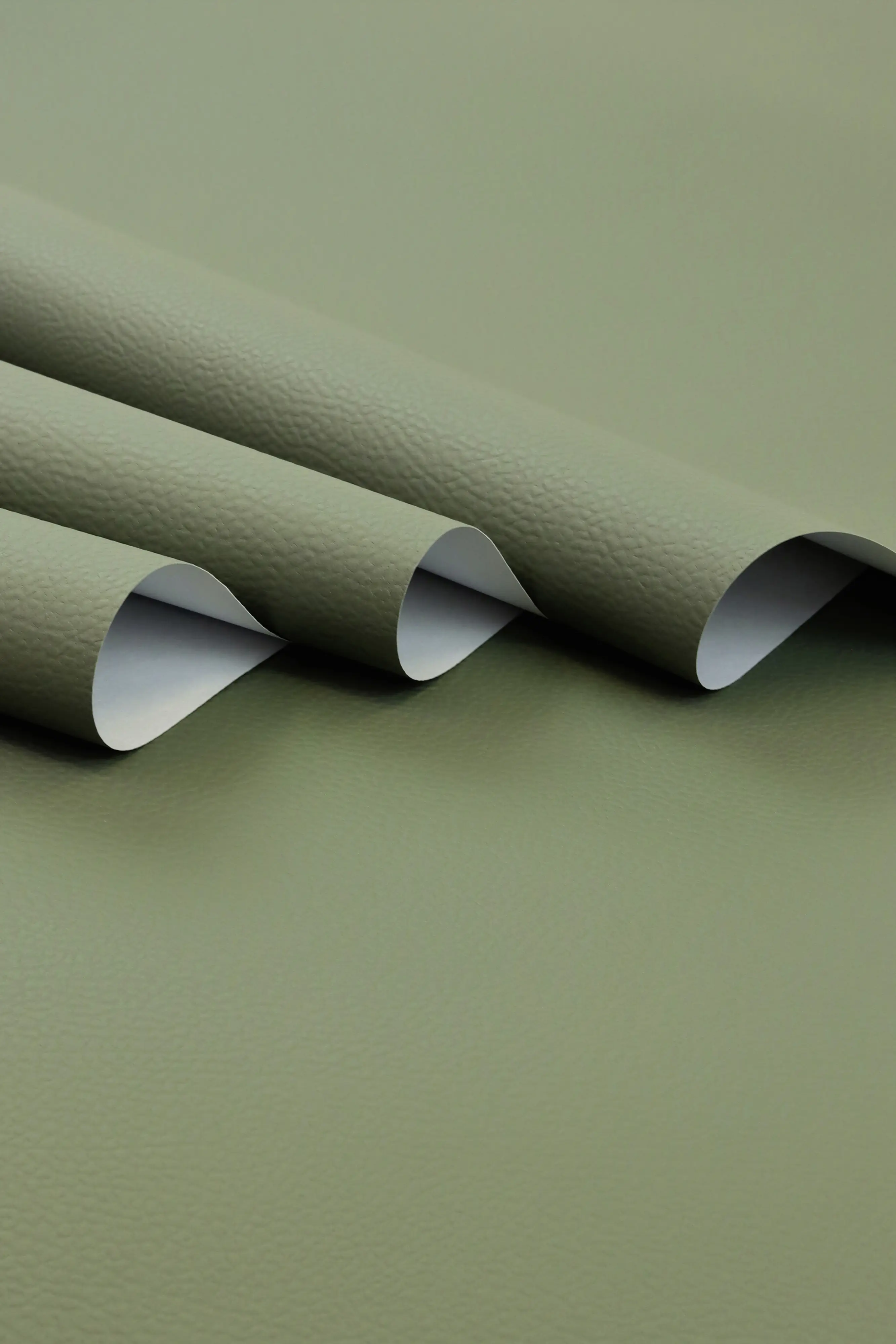 Rasch Vliestapete 752687 African Queen III, Lederstruktur grün, 10,05 x 0,53 m