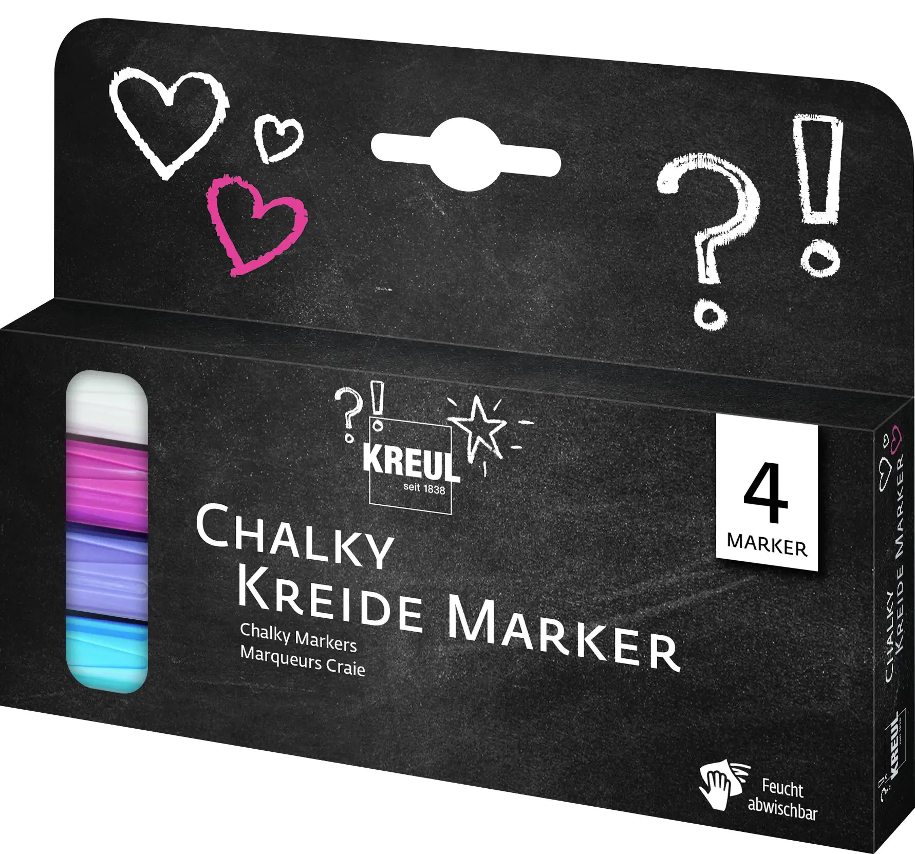Kreul Chalky Kreidemarker 4er Set