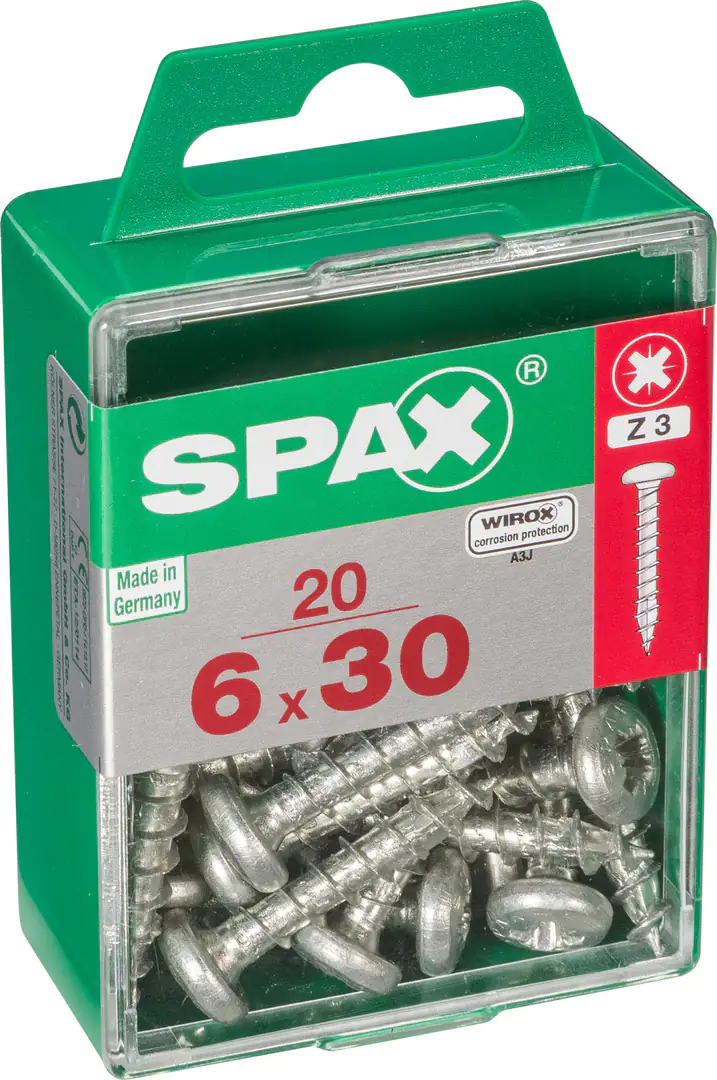 Spax Universalschrauben 6.0 x 30 mm TX 30 - 20 Stk.
