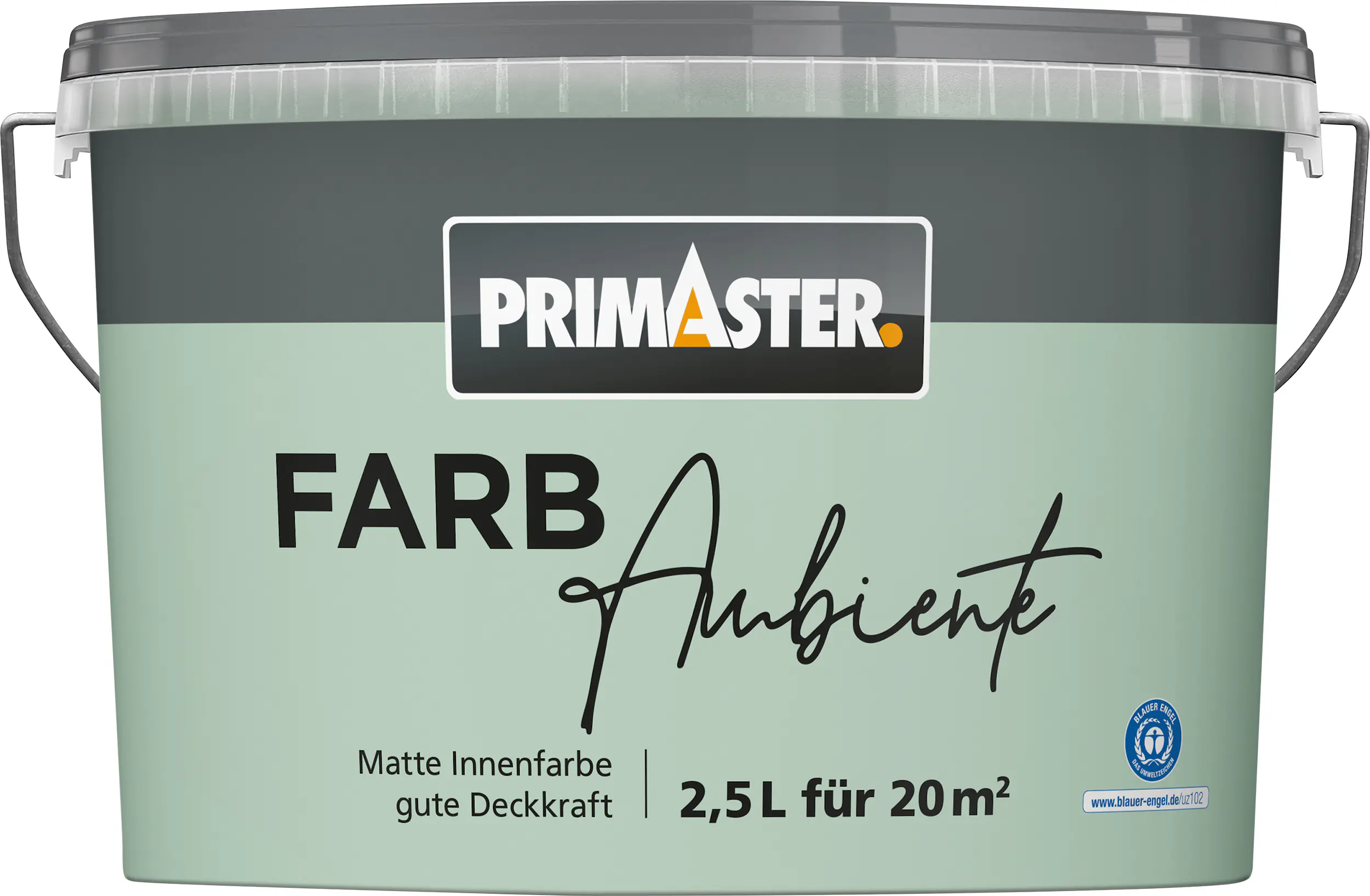 Primaster Farbambiente Wandfarbe matt minze 2,5 L
