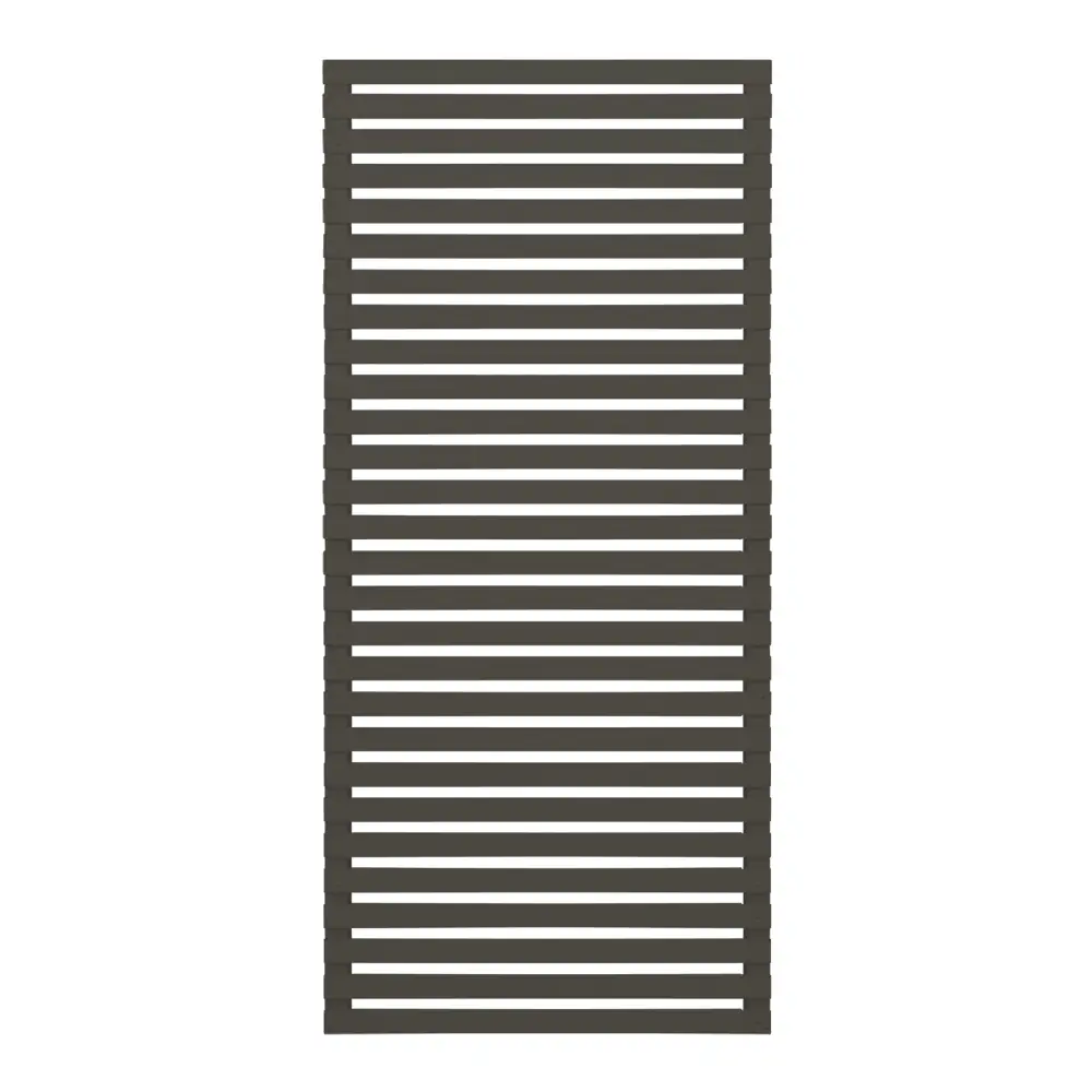 Plus Zaun Harmoni 83 x 180 cm umbragrau fungizidbehandelt