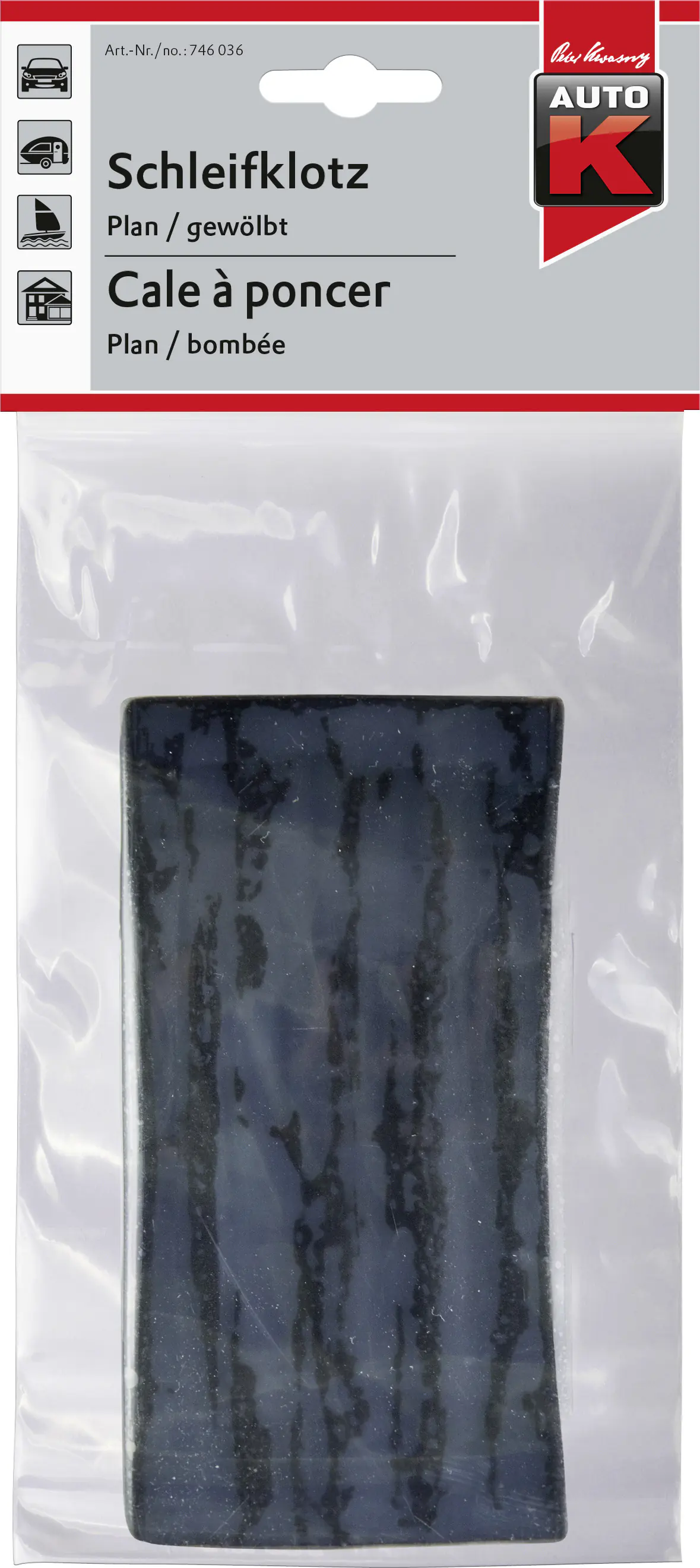 Auto-K Schleifklotz 11,5 x 21,5 cm, nass & trocken