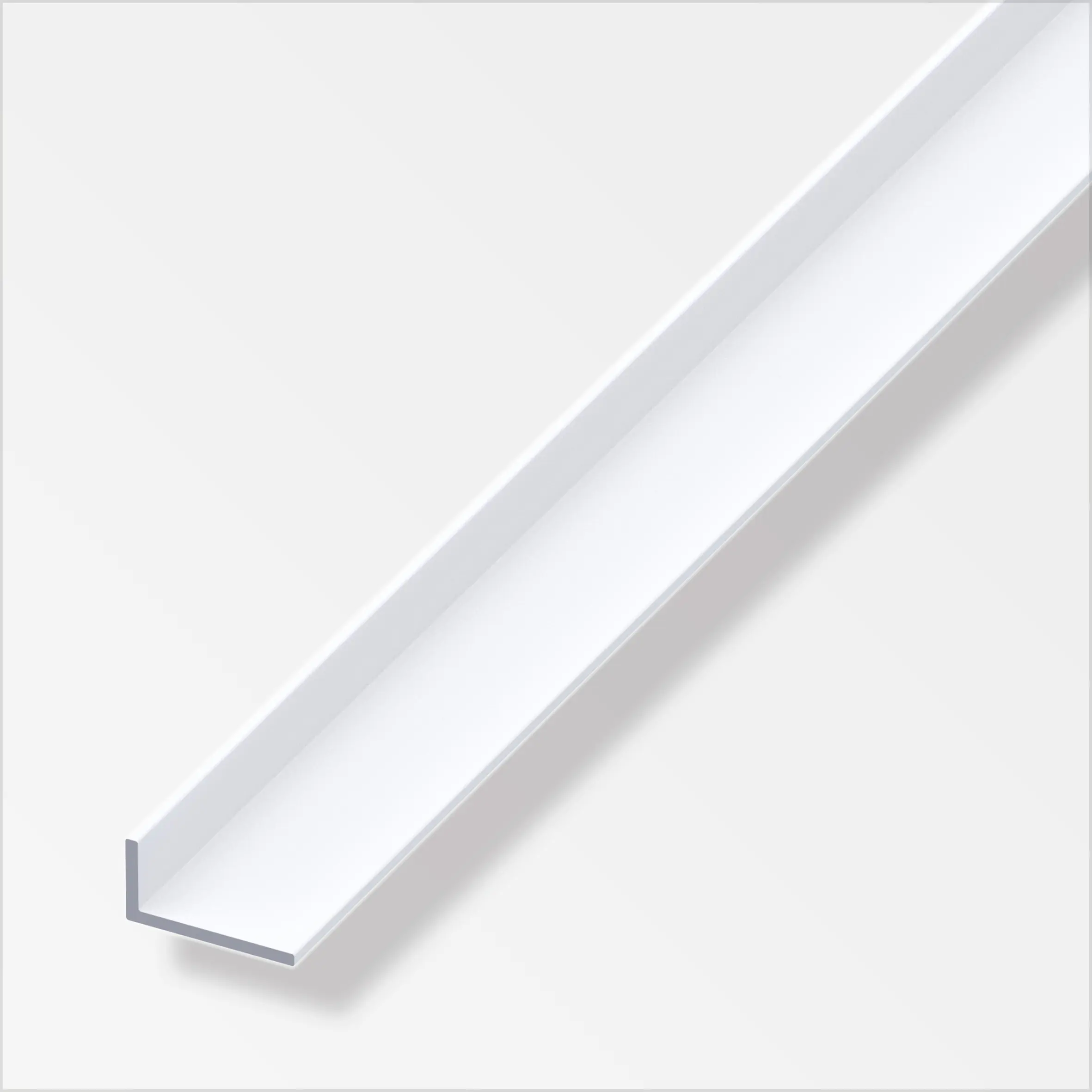 alfer Winkel Aluminium 1 m × 30 × 15 mm verkehrsweiß