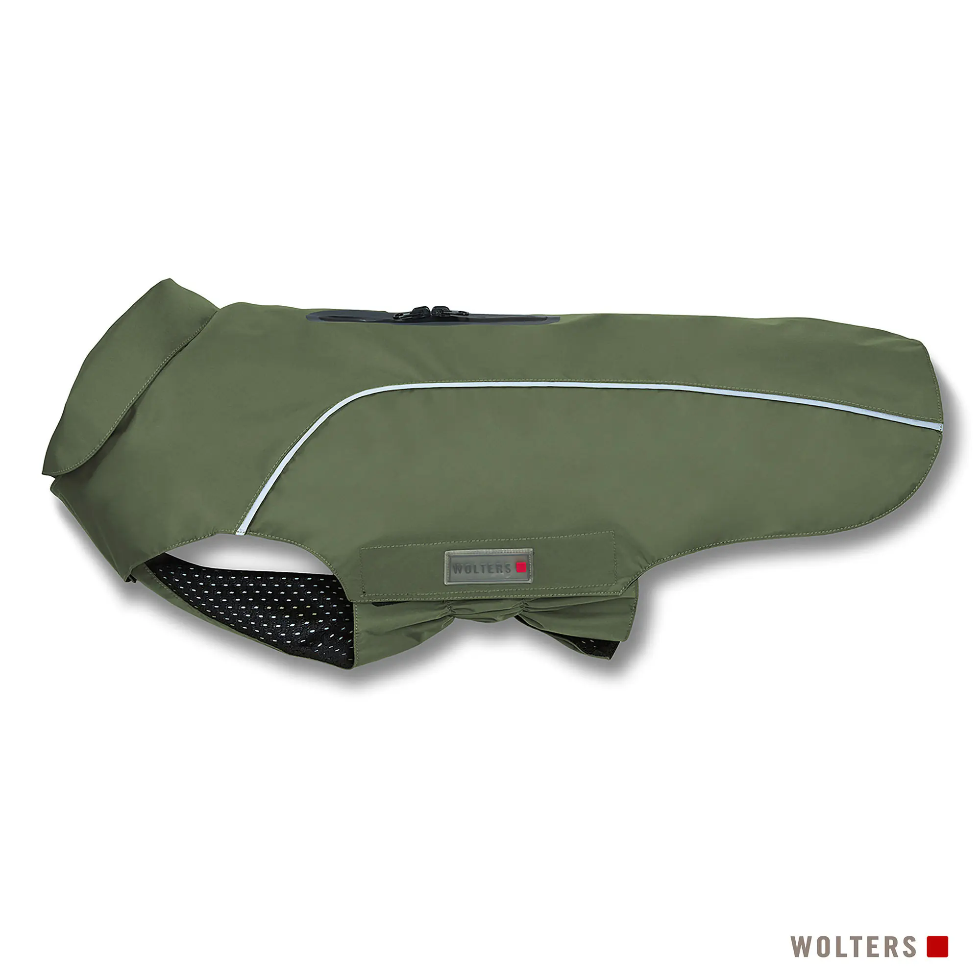 Wolters Hundebekleidung Regenjacke Easy Rain für Dackel moosgrün Wolters Hundebekleidung Regenjacke Easy Rain für Dackel moosgrün