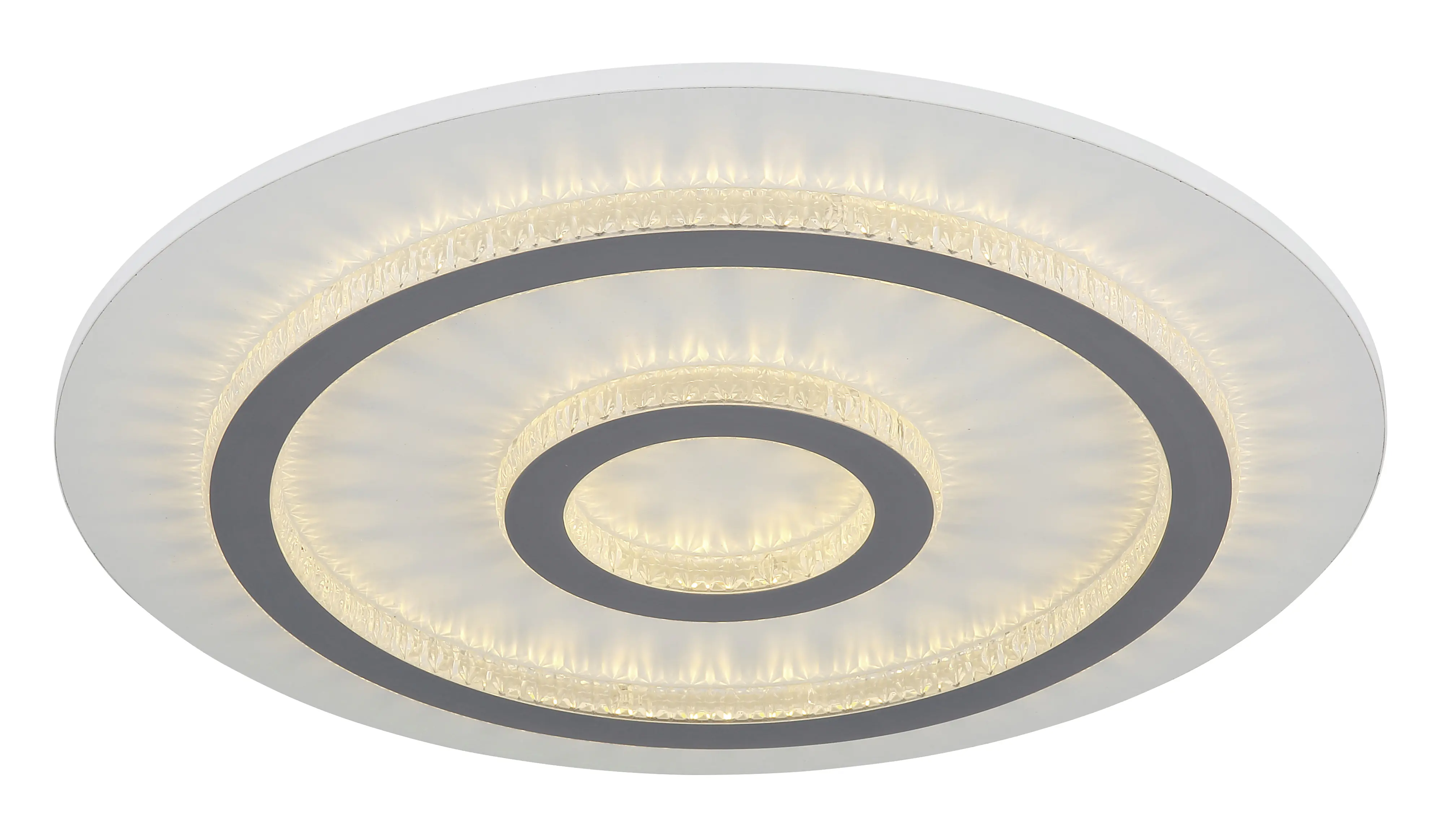 Globo Deckenleuchte Jayden 45 x 5,5 cm Ø x H weiß matt CCT