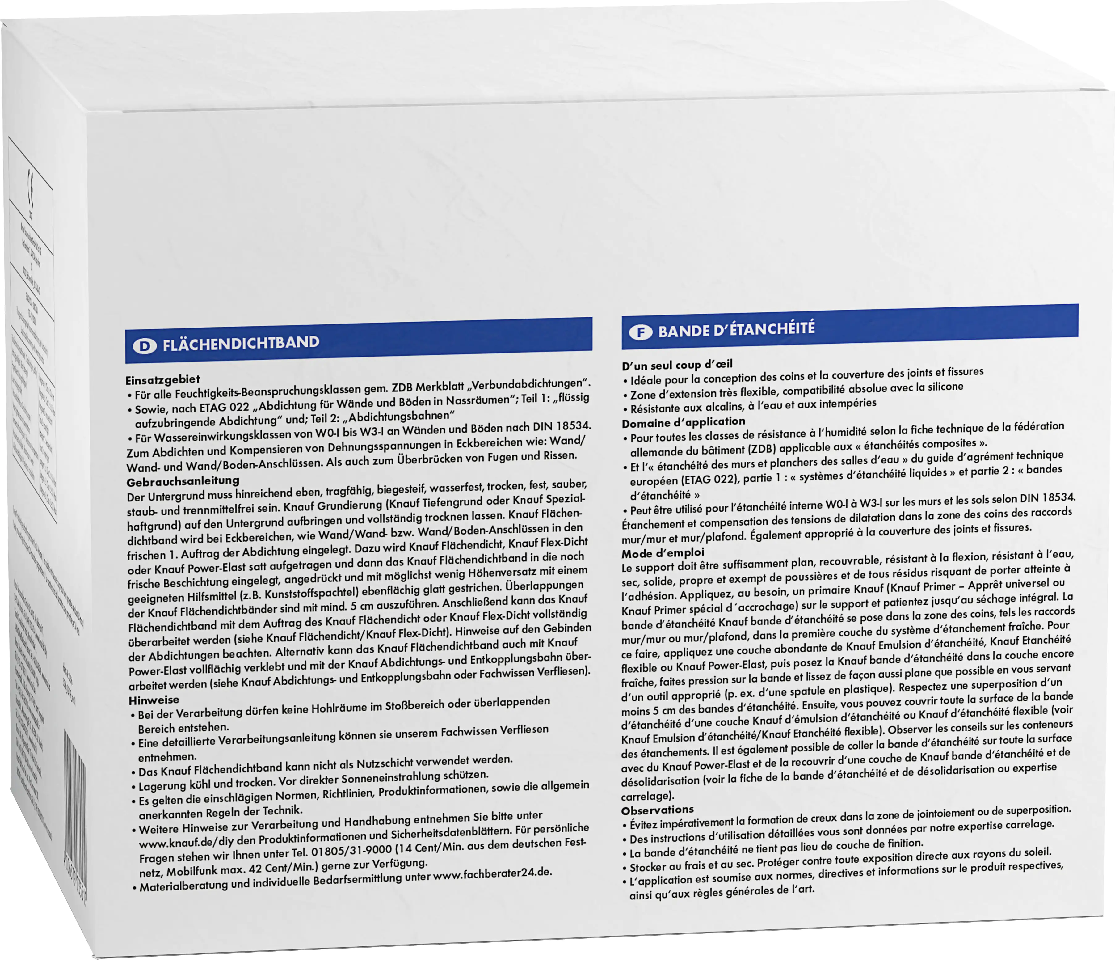Knauf Flächendichtband 10 m-Rolle