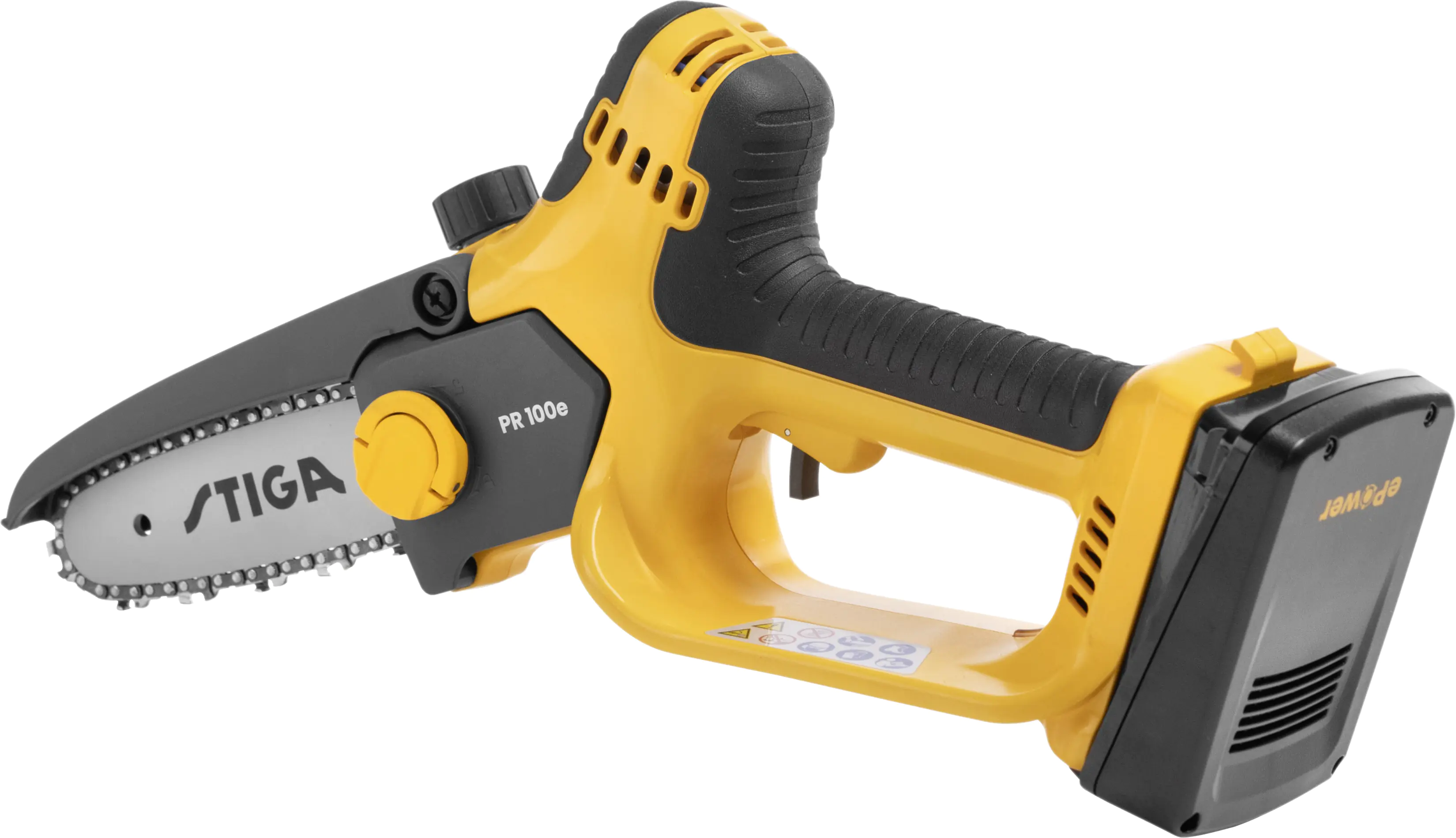 Stiga Akku-Einhandsäge PR 100e 20 V 13 cm Schwertlänge inkl. Li-Ionen 2,0 Ah Akku & Ladegerät Stiga Akku-Einhandsäge PR 100e 20 V 13 cm Schwertlänge inkl. Li-Ionen 2,0 Ah Akku & Ladegerät