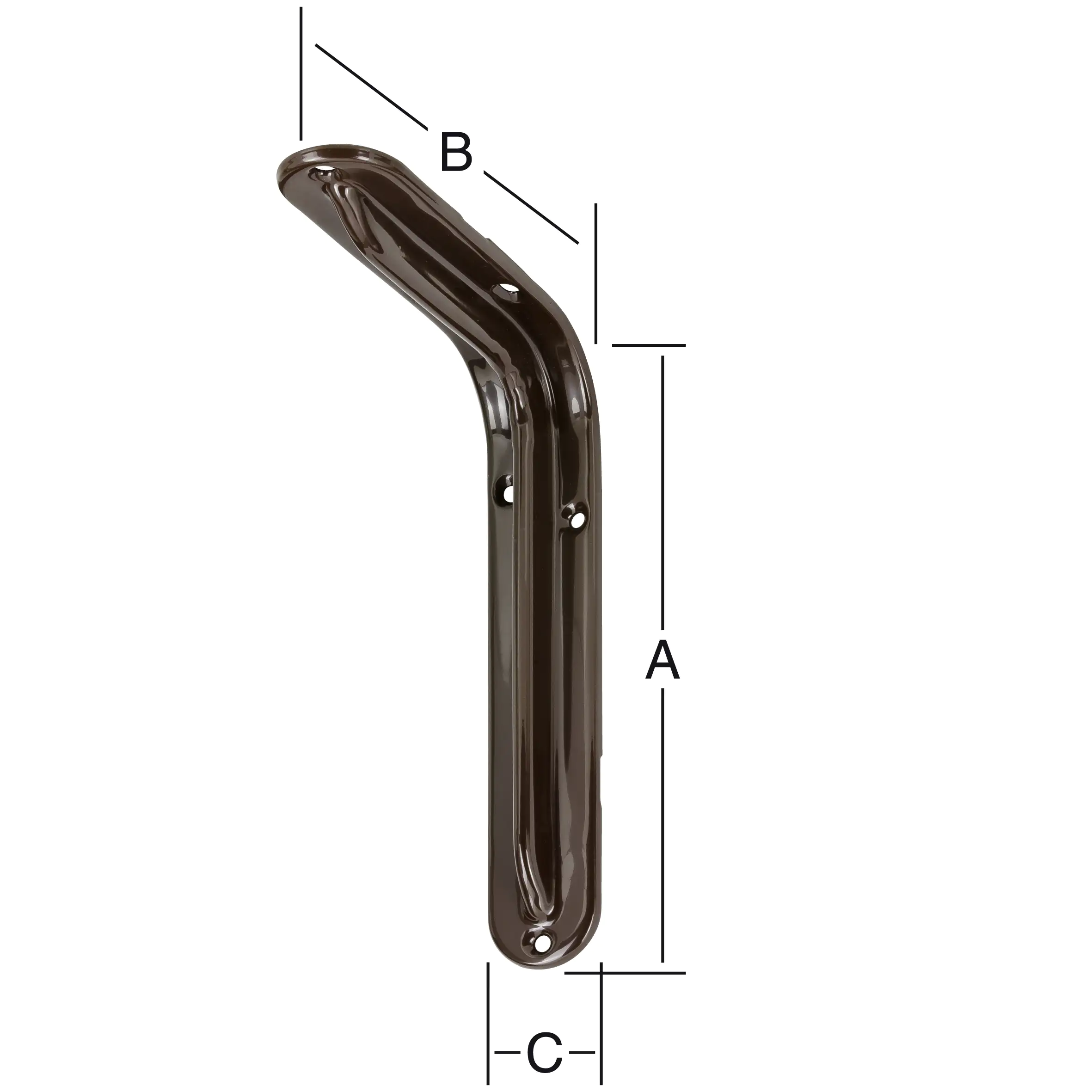 Vormann Format-Standard-Konsolen braun 19.5 x 13.5 cm