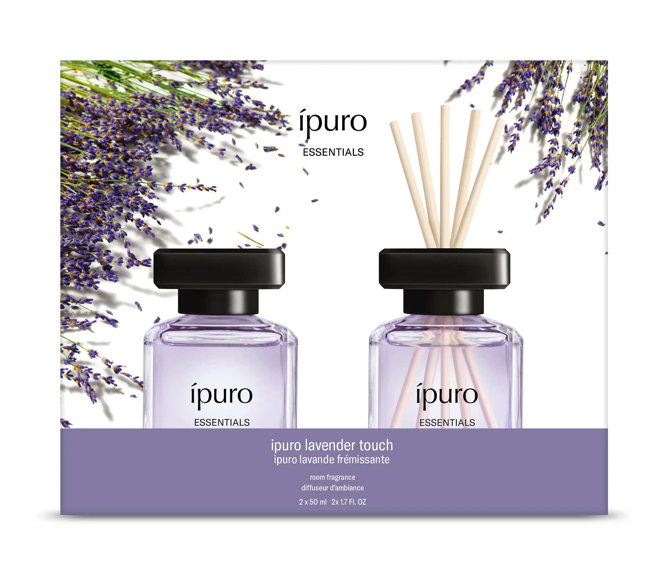 ipuro Raumduft Essentials Lavender Touch 2 x 50 ml