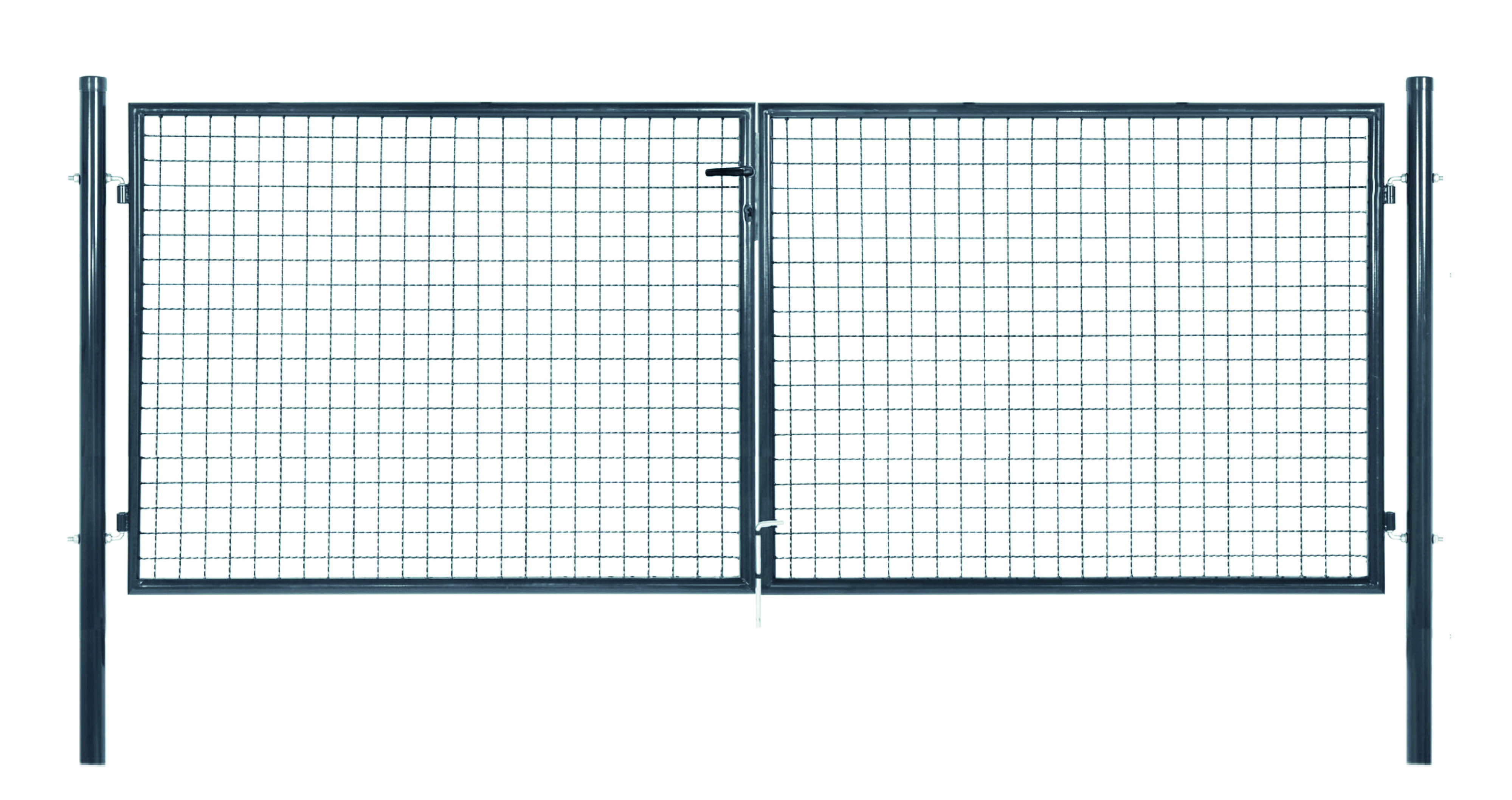 Floraworld Gartentor doppelflügelig Standard 300 x 100 cm anthrazit