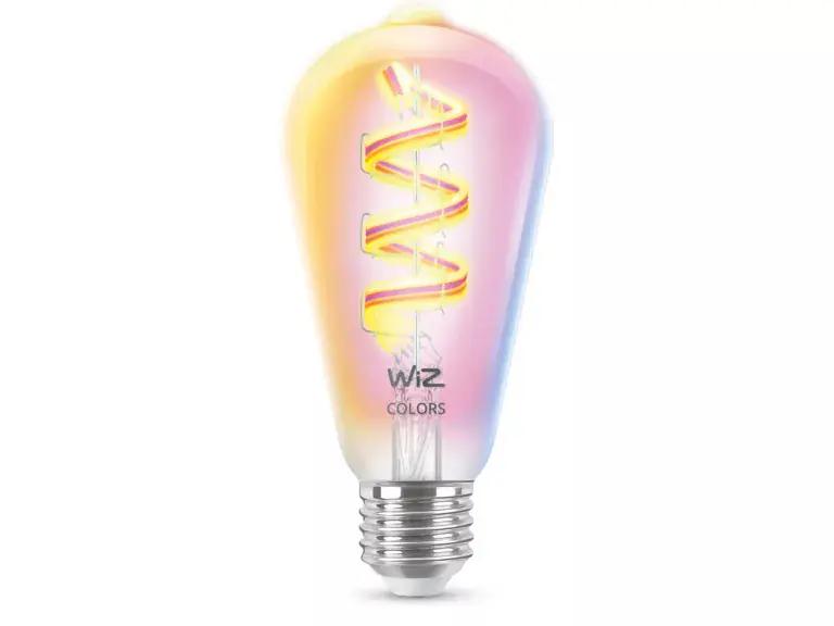 WIZ LED-Leuchtmittel Edison ST64 E27 6,3W RGB warmweiß bis kaltweiß smart
