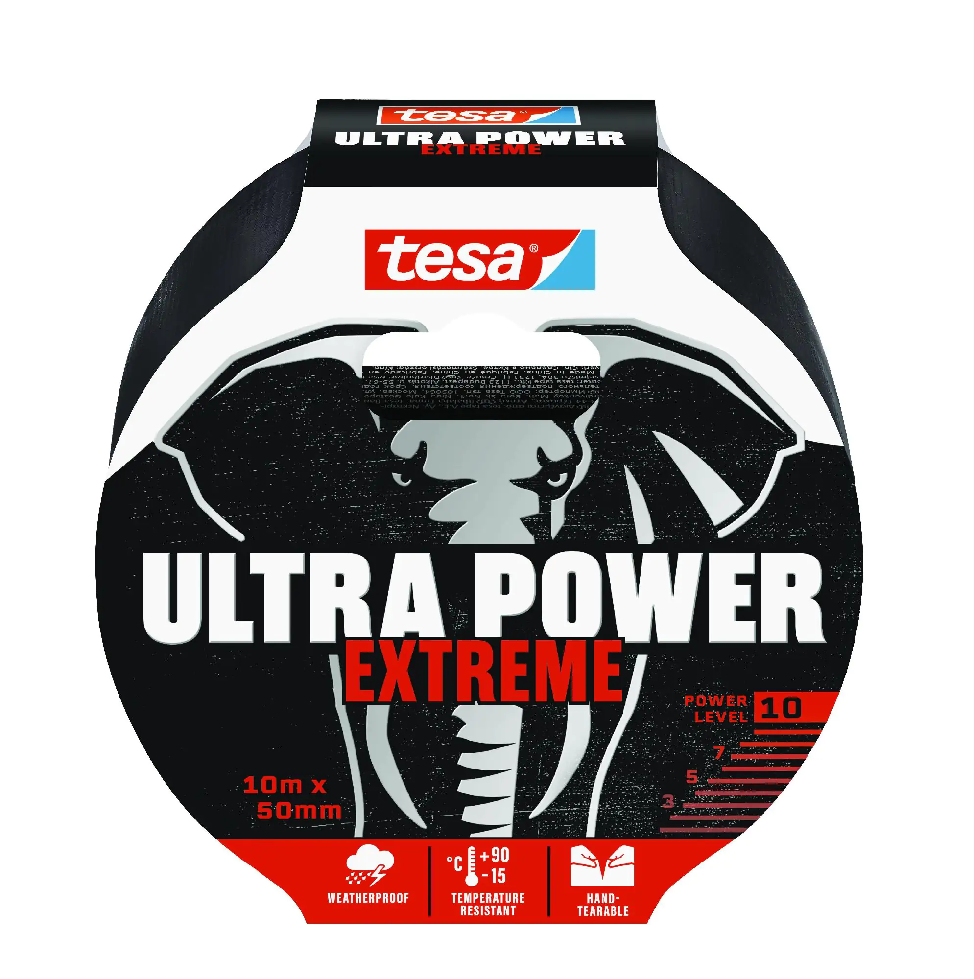 tesa Ultra Power Extreme 10 m x 50 mm, schwarz tesa Ultra Power Extreme 10 m x 50 mm, schwarz