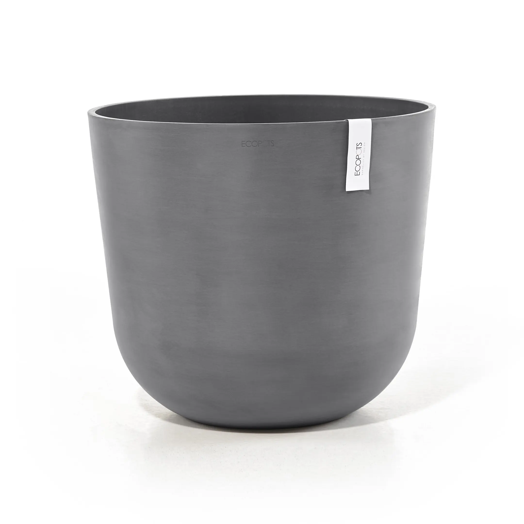 Ecopots Pflanztopf Oslo Ø 55 x 48,5 cm grau