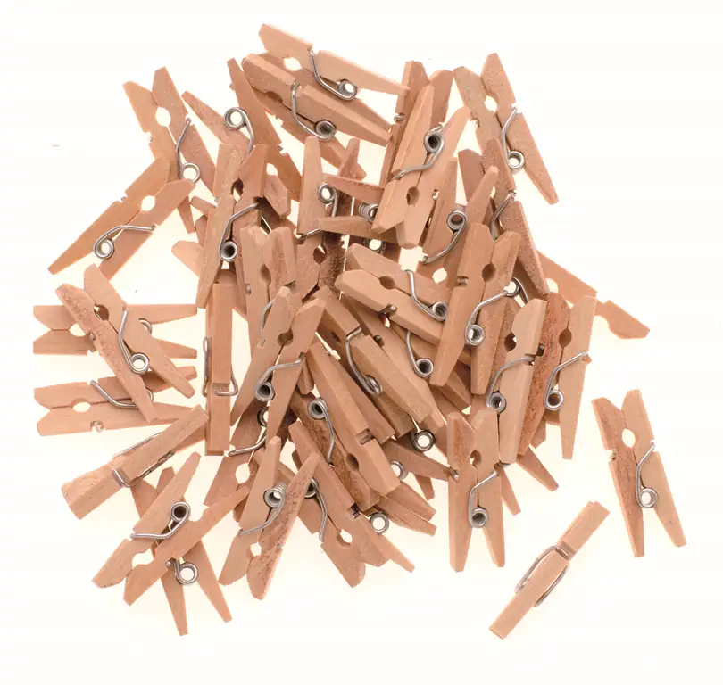 Wäscheklammern Holz 25 mm 48St