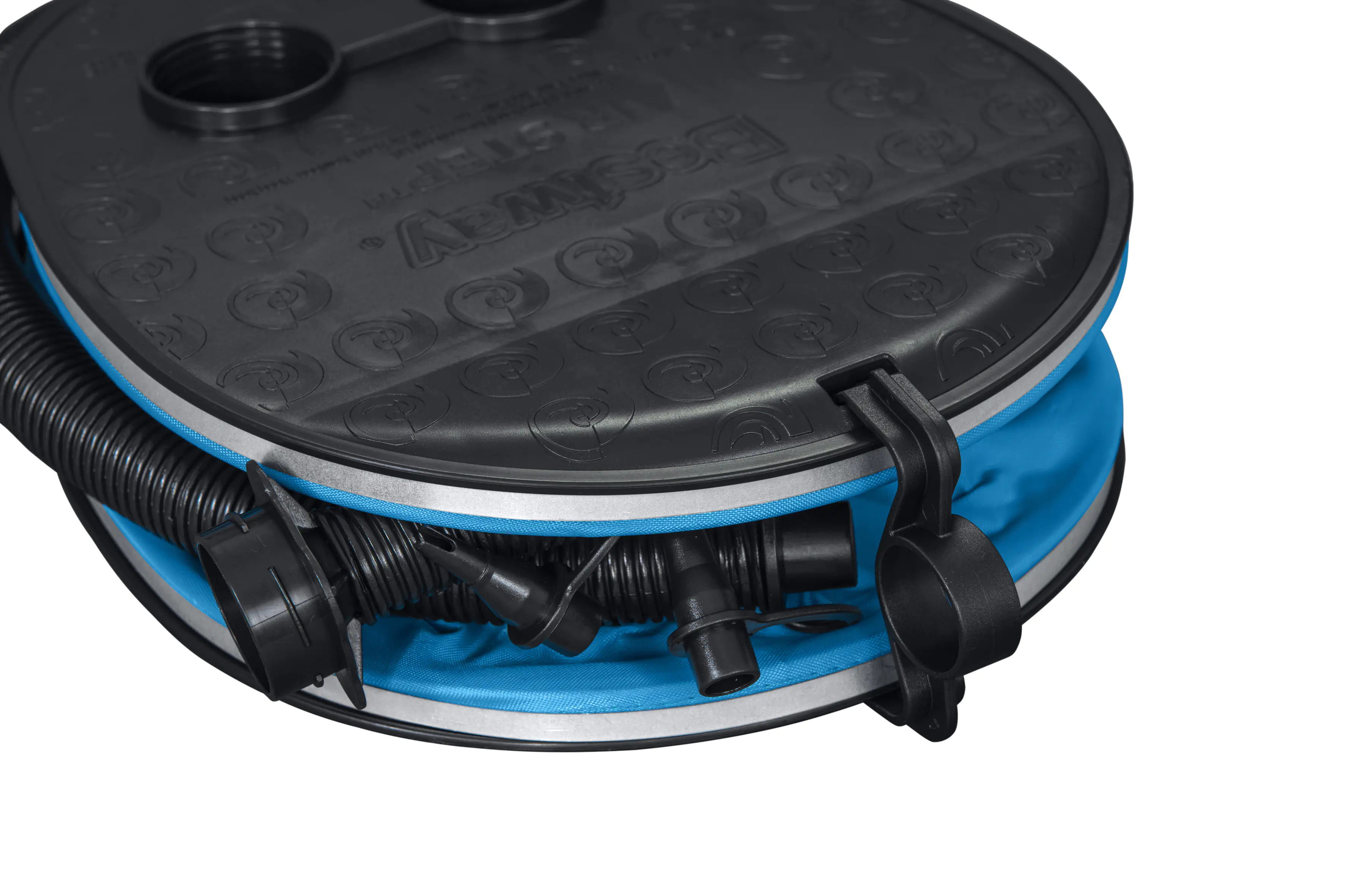 Bestway Fußpumpe Air Step blau-schwarz 1,6 L Bestway Fußpumpe Air Step blau-schwarz 1,6 L