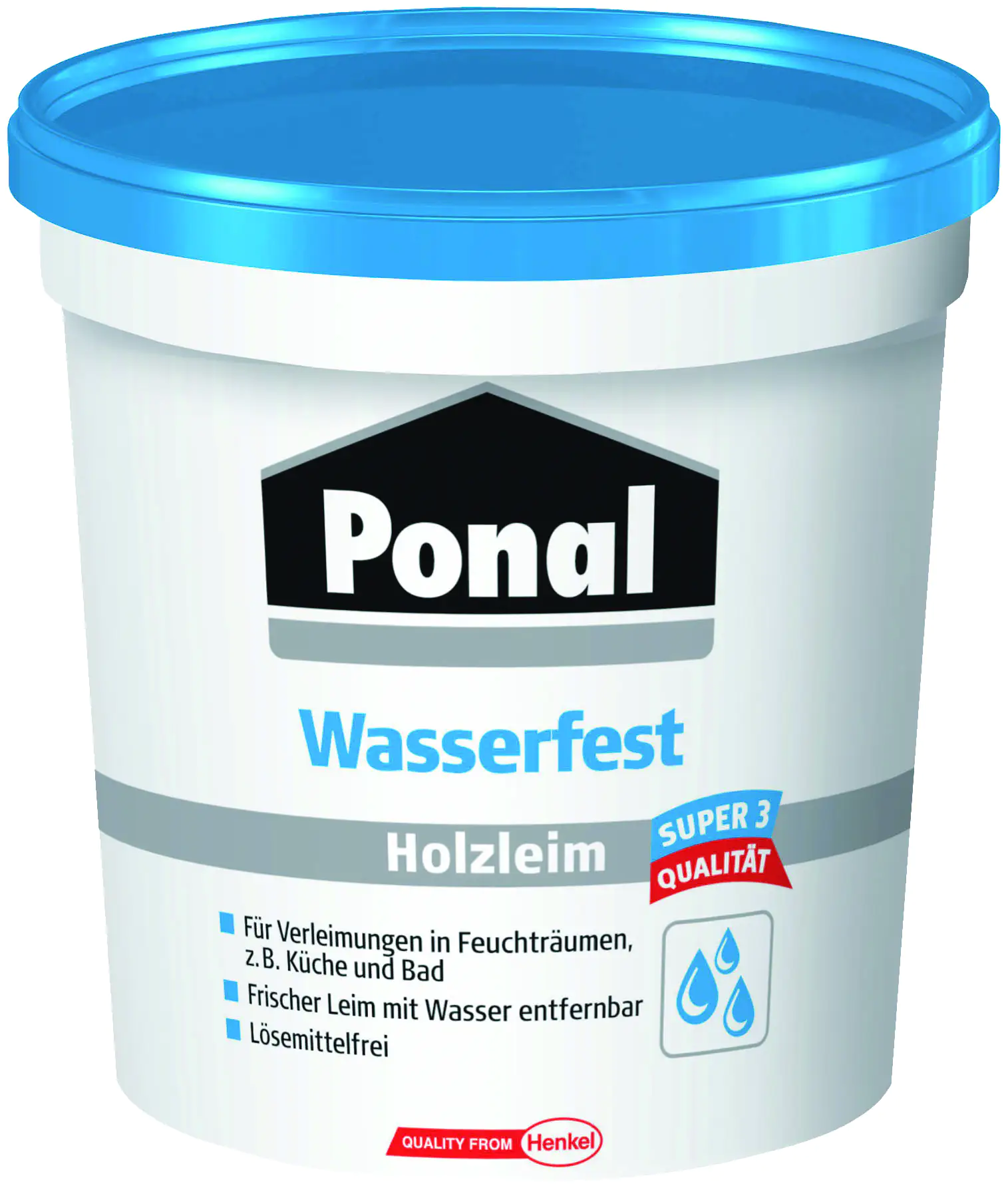 Ponal Holzleim Wasserfest 760 g Dose, trocknet transparent Ponal Holzleim Wasserfest 760 g Dose, trocknet transparent