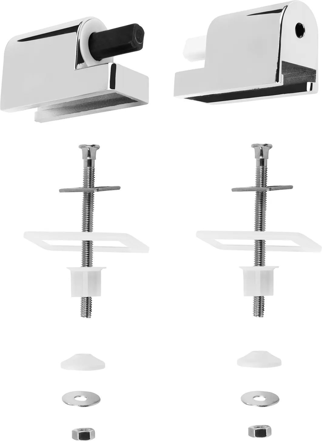 Cornat WC-Sitz-Befestigungs Tarox Roda Edelstahl