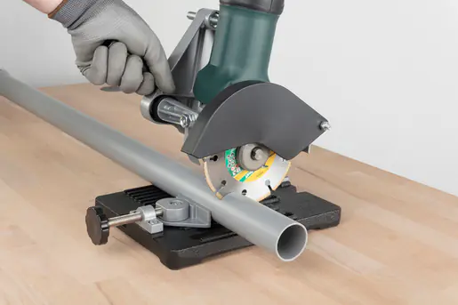 Wolfcraft HM Trennscheibe Ø 115 mm Bohrung 22,23 mm für Laminat/Vinylboden