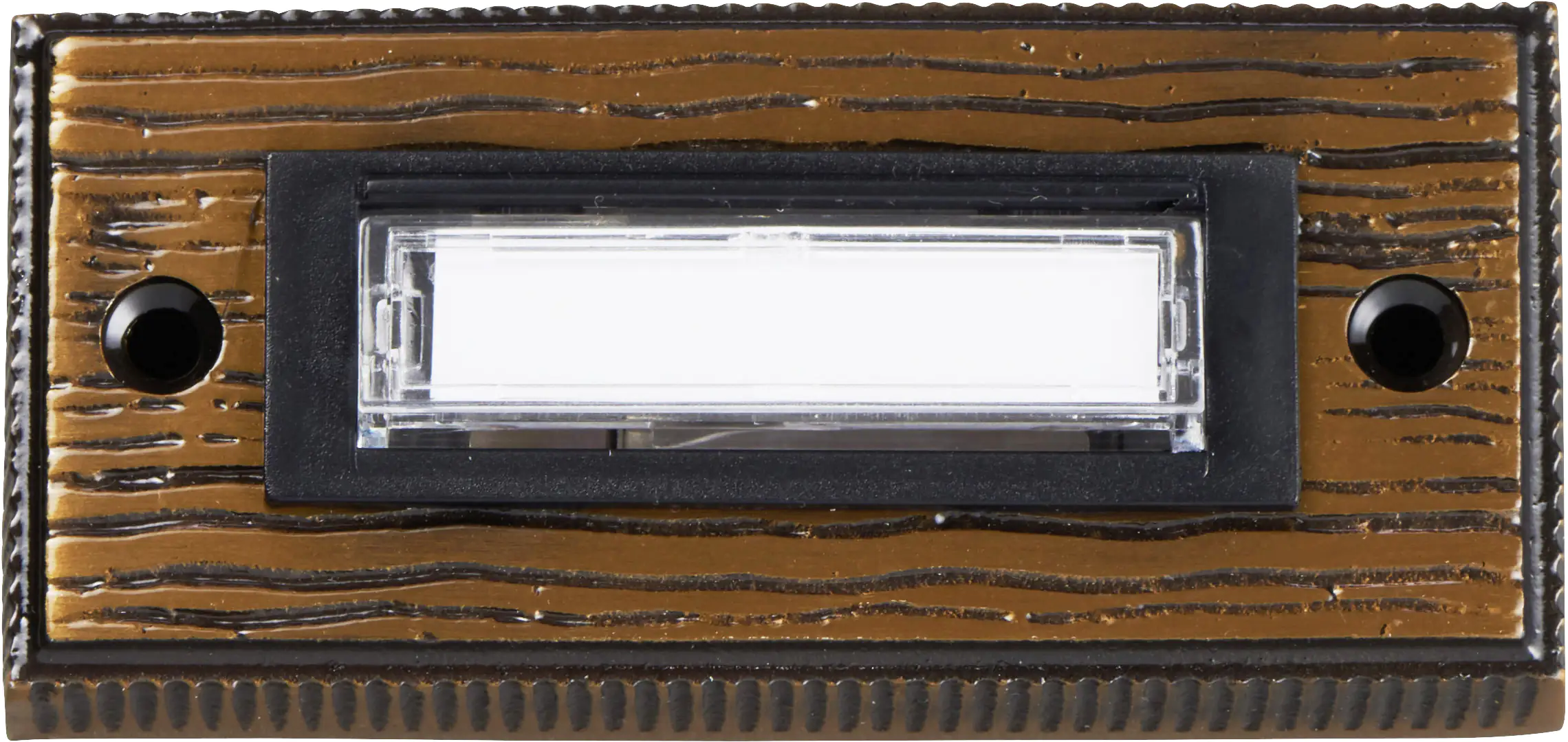 Heidemann Klingelplatte Alpin Messing- bronziert