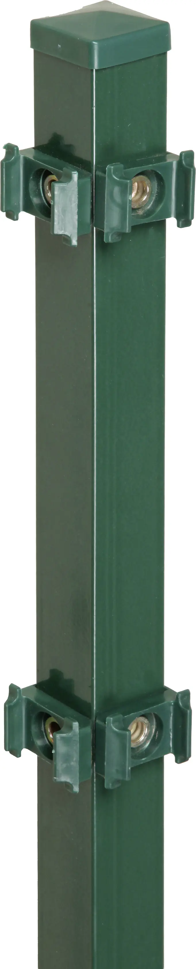 Floraworld Zauneckpfosten Classic 220 x 4 x 4 cm moosgrün