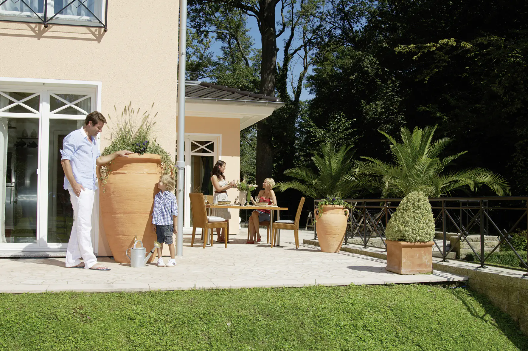 Garantia Antik Amphore Regentonne 600 l