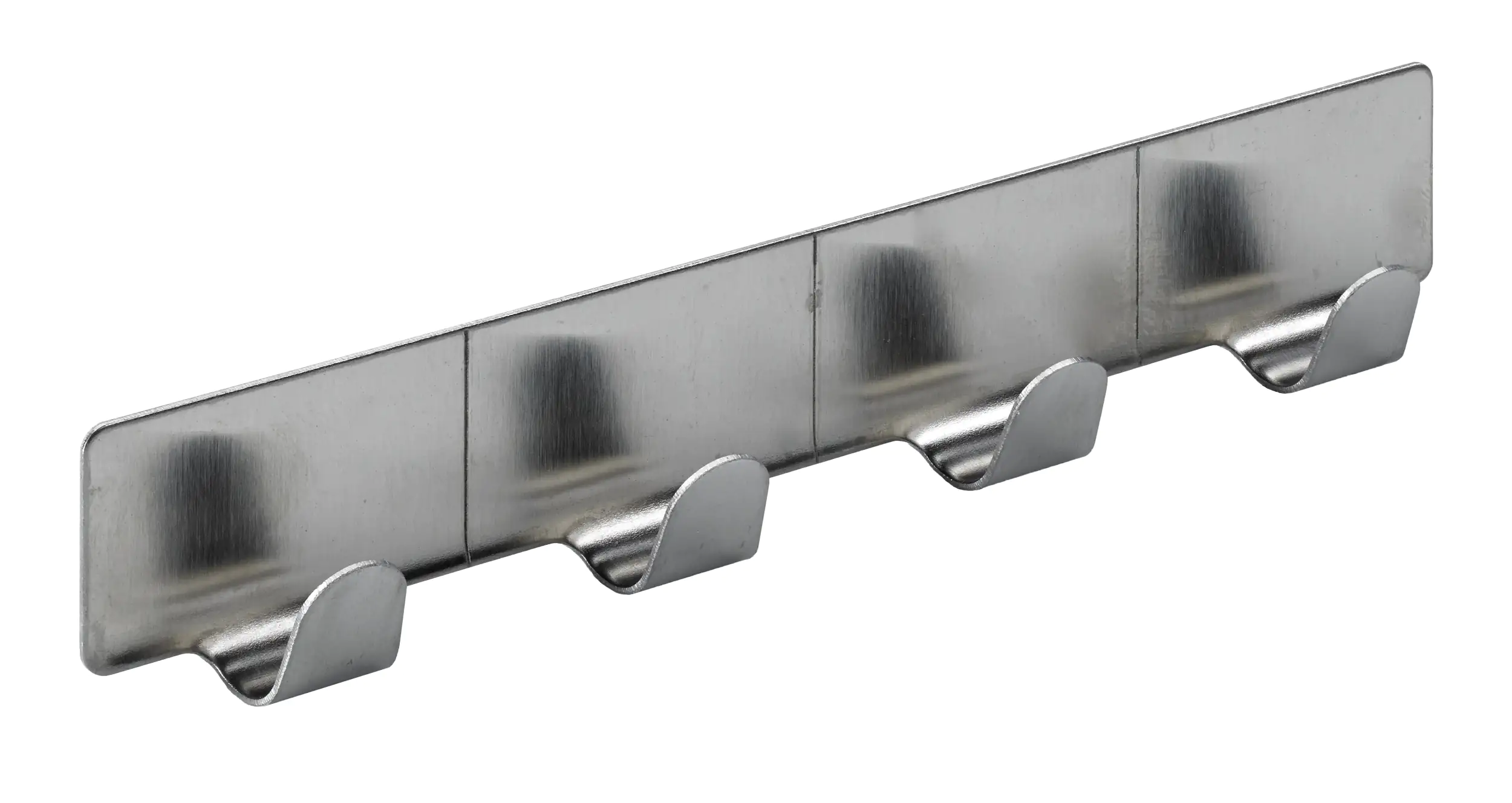 Hettich Garderobenleiste selbstklebend 4 Haken 15,0 x 2,8 x 2,0 cm Hettich Garderobenleiste selbstklebend 4 Haken 15,0 x 2,8 x 2,0 cm