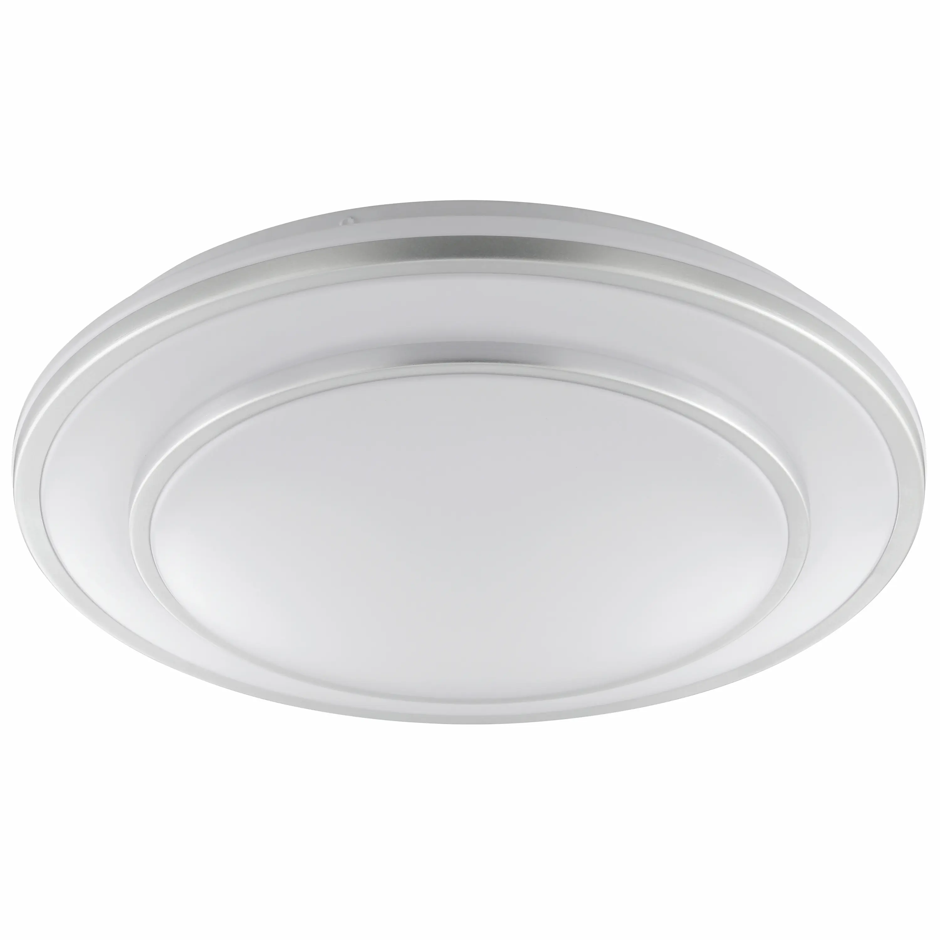 Brilliant LED Deckenleuchte Luciano Ø 39 x 7,8 cm neutralweiß aluminium weiß