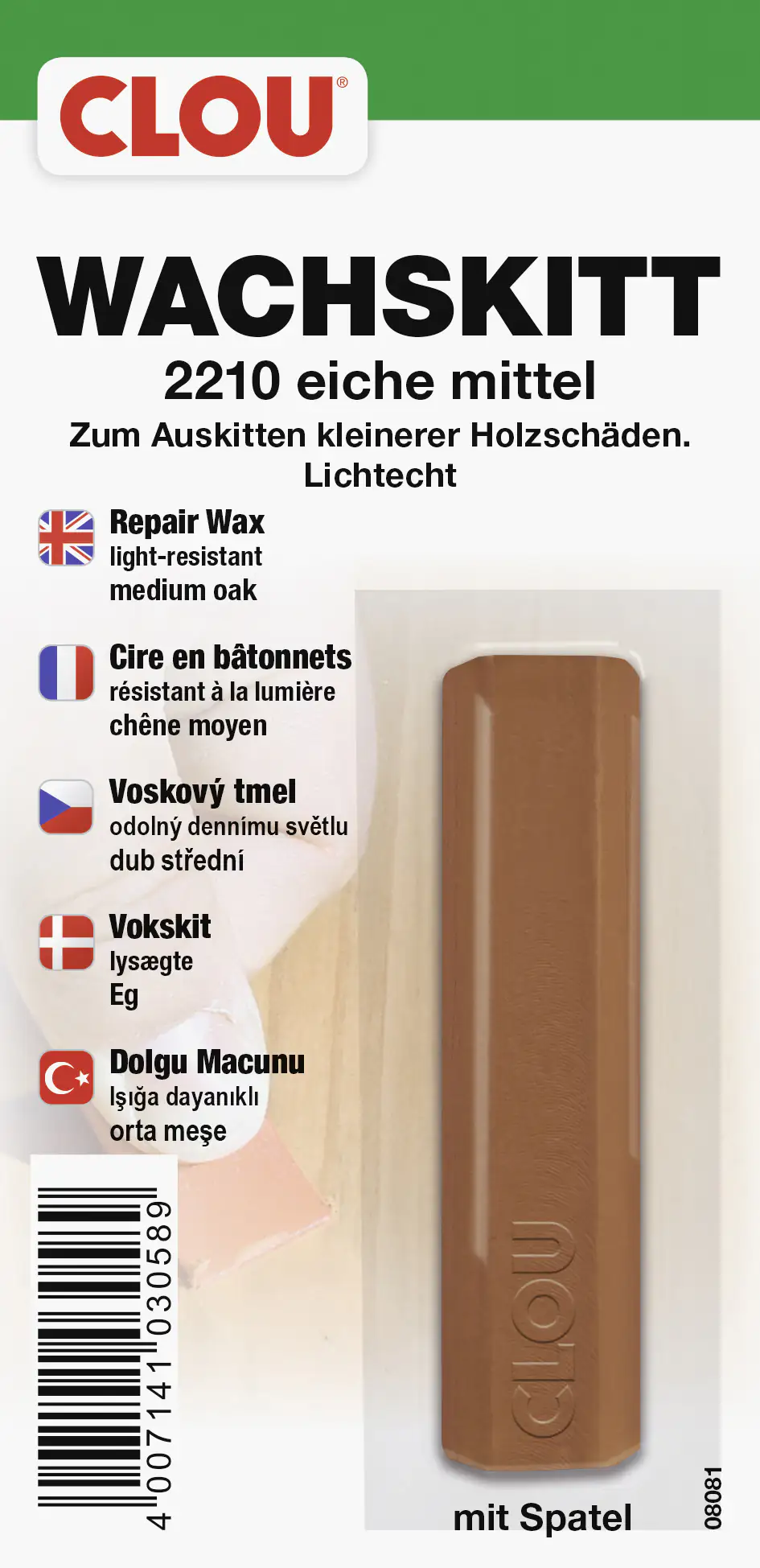 Clou Wachskitt eiche mittel Clou Wachskitt eiche mittel