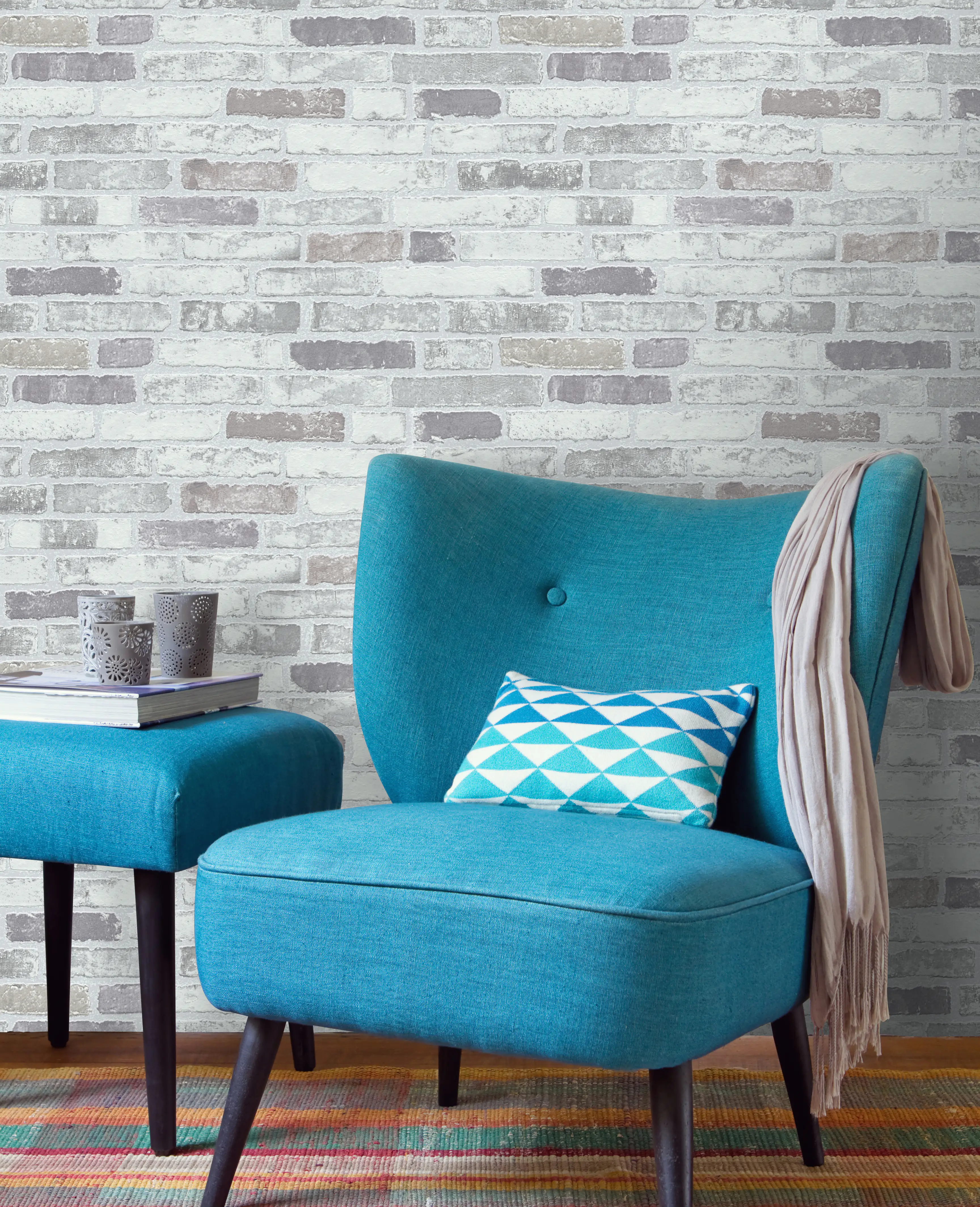 Erismann Vliestapete 6703-10 naturstein grau 10,05 x 0,53 m