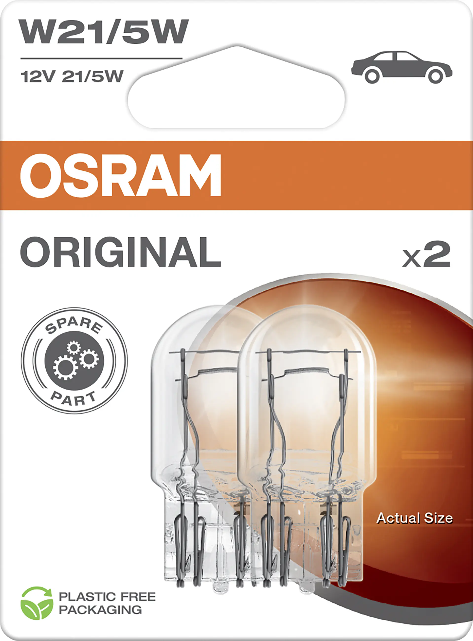 Osram Signallampe W21/5W Original 2.0 2 Stück Osram Signallampe W21/5W Original 2.0 2 Stück