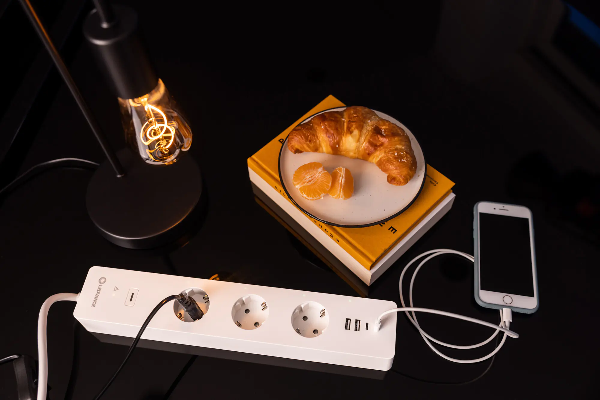 Ledvance 3-fach Steckdosenleiste Smart+WiFi mit USB-A und USB-C