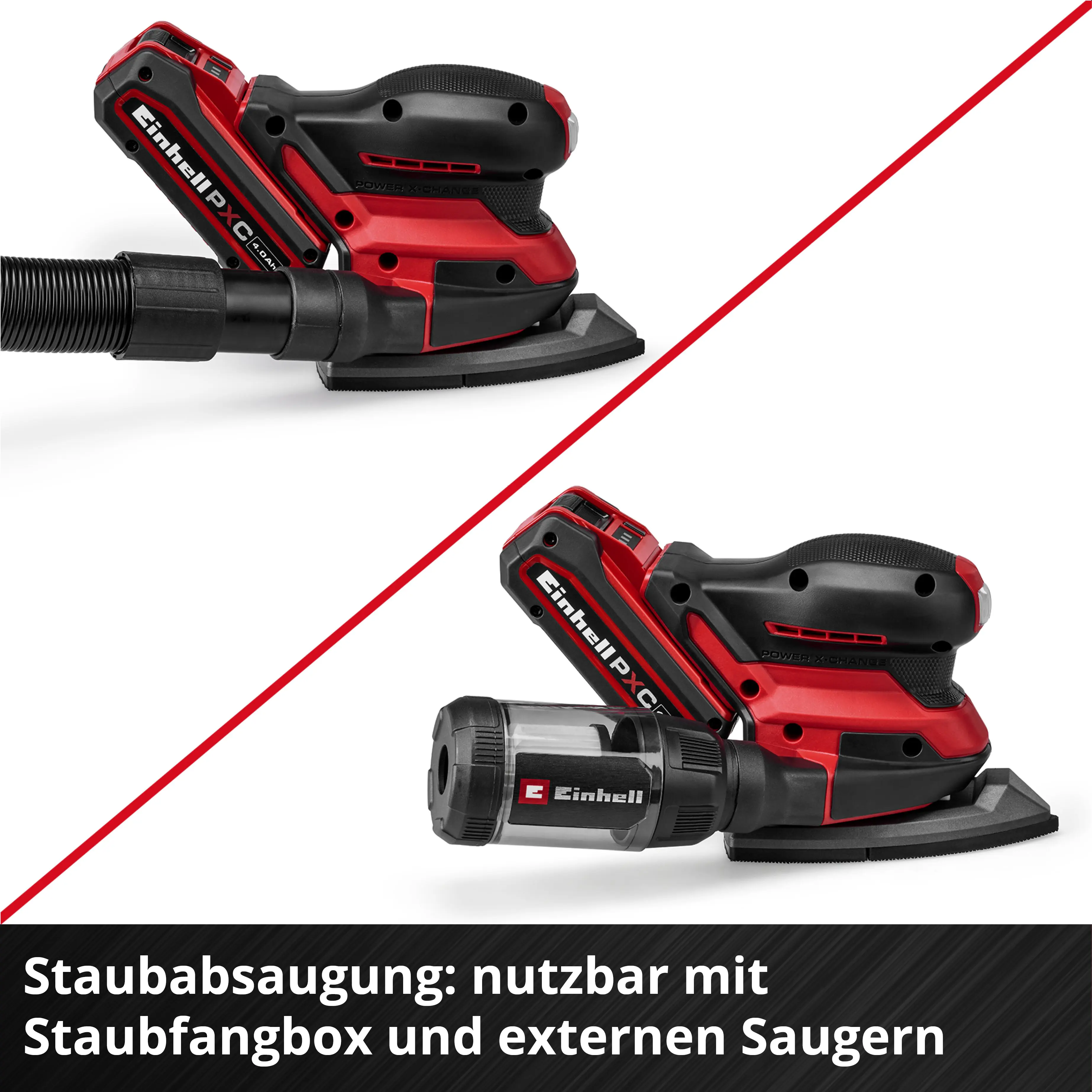 Einhell Expert Akku-Multischleifer TE-OS 18/150-2 Li Solo