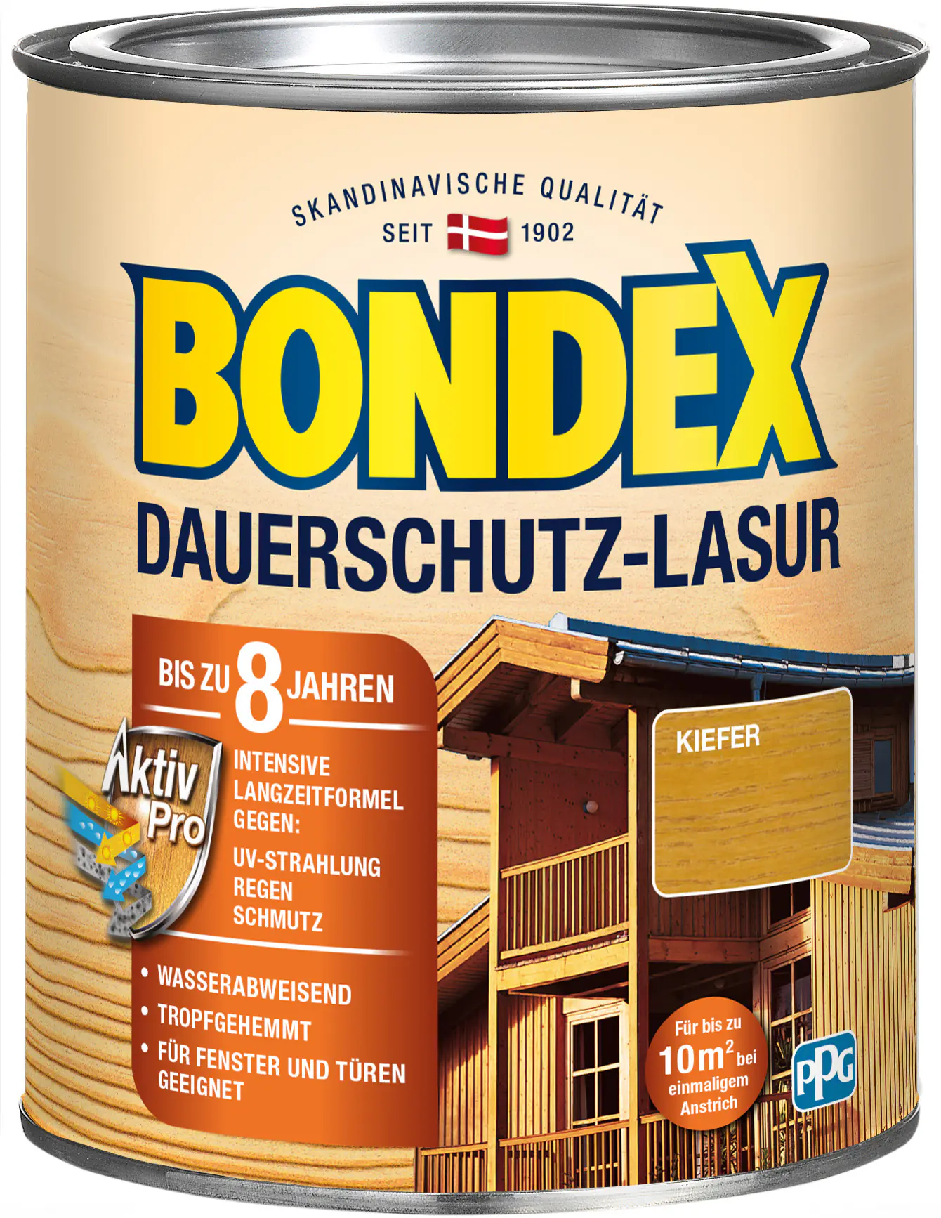 Bondex Dauerschutz Lasur 750 ml kiefer