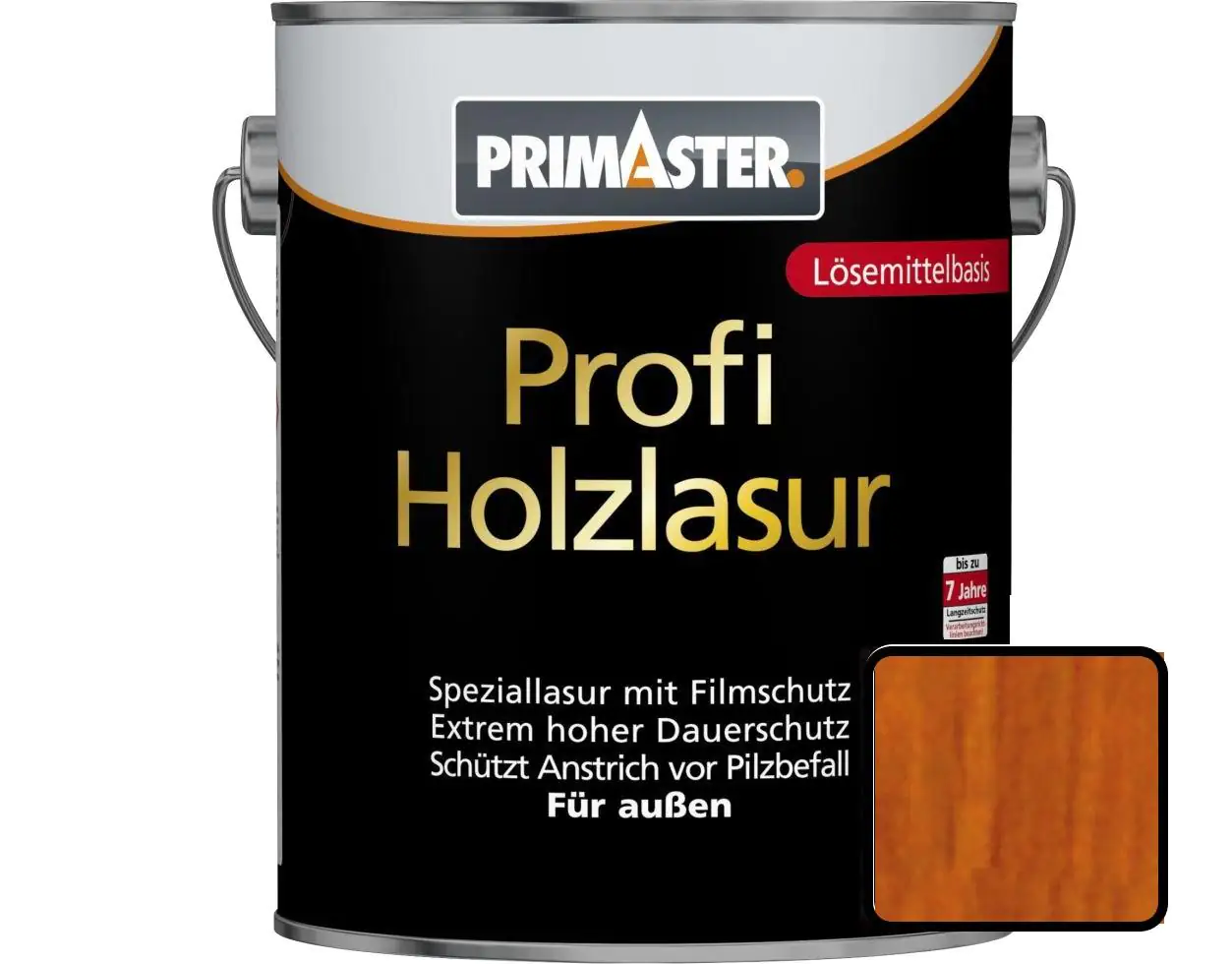 Primaster Profi Holzlasur 2,5 L teak