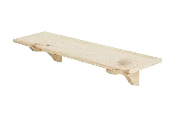 Dolle Regalboden-Set Pur 100 x 18 cm, 16 mm, leimholz