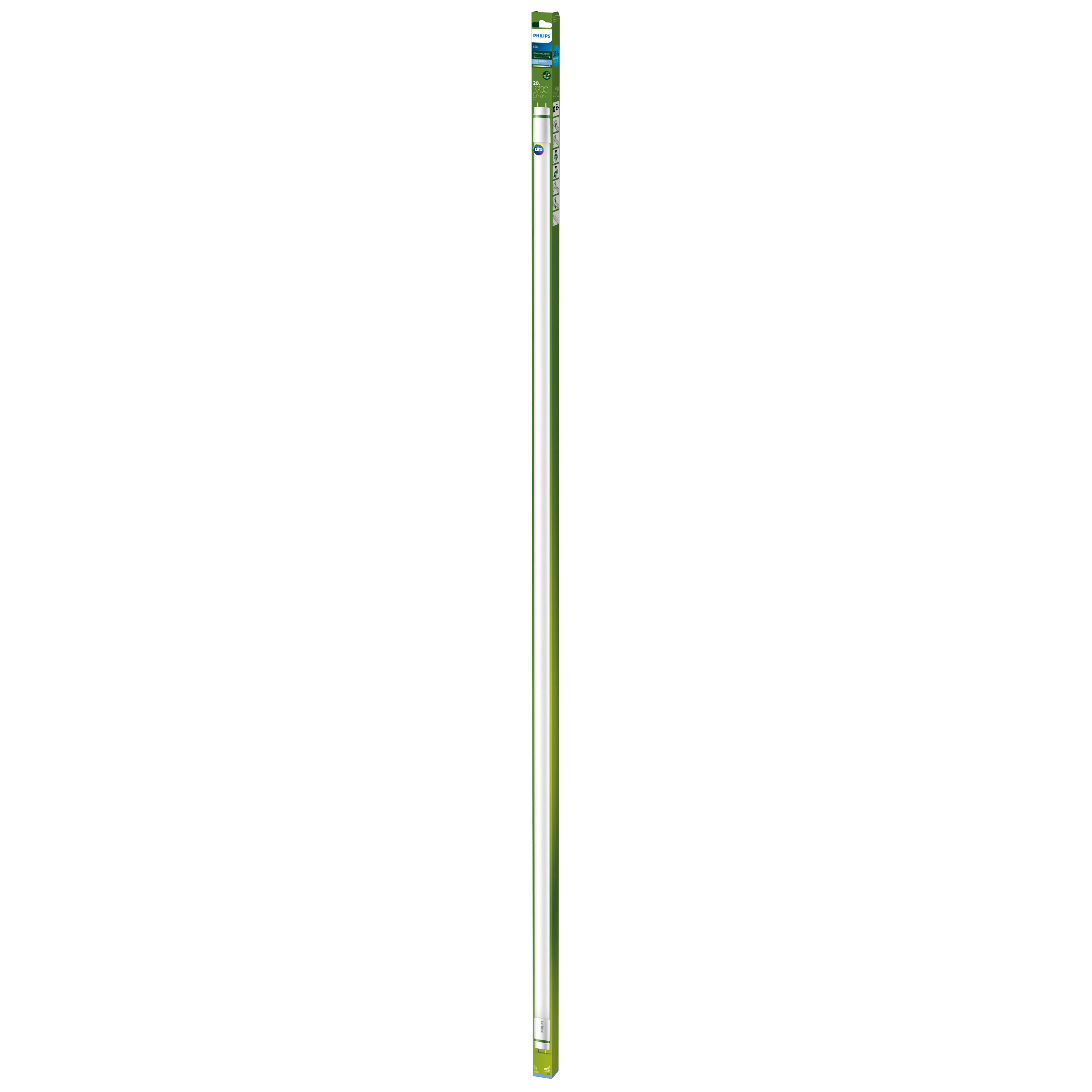 Philips LED-Leuchtmittel Stabform T8 150cm G13 20W kaltweiß