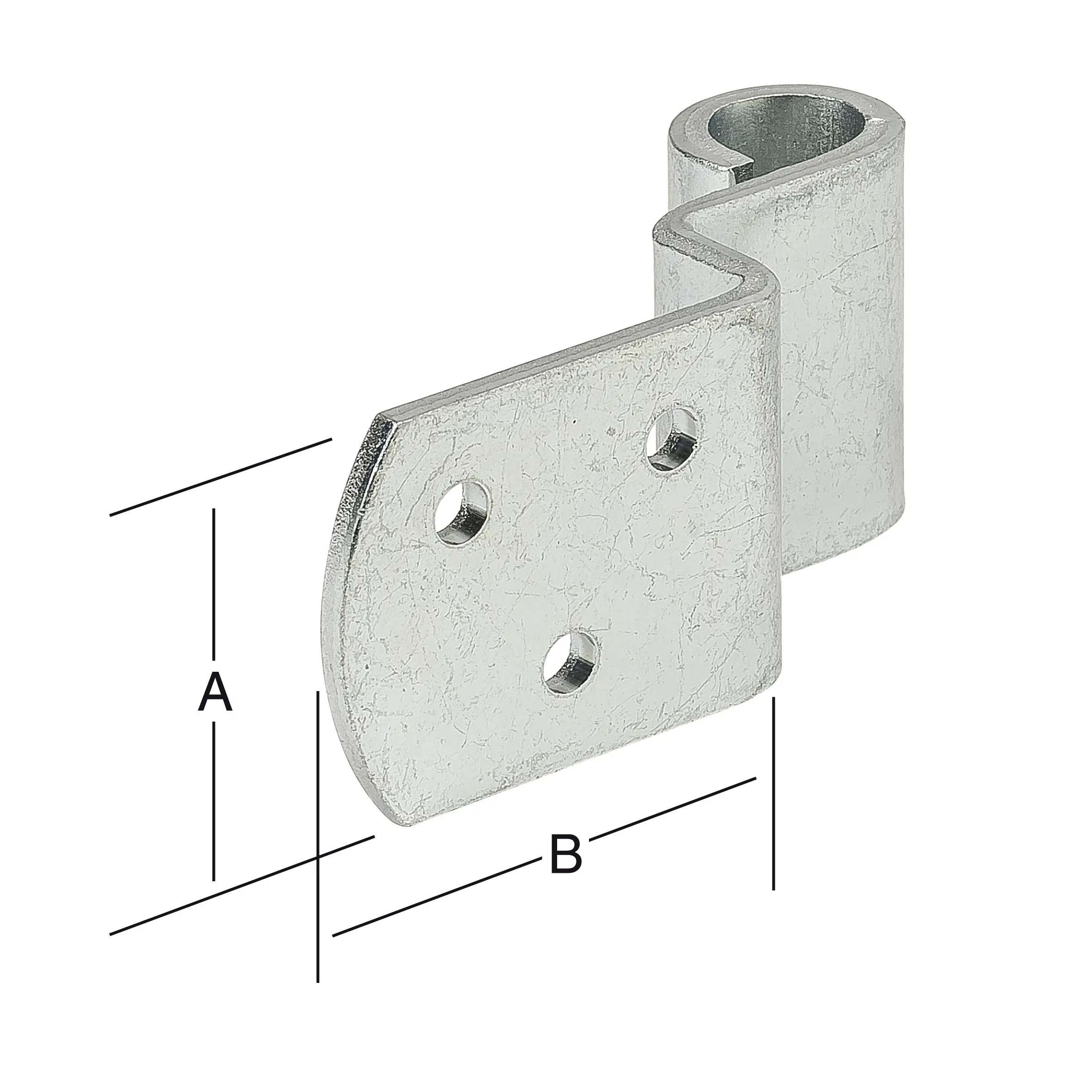 Vormann Flechtzaunbänder verzinkt 30 x 38 mm