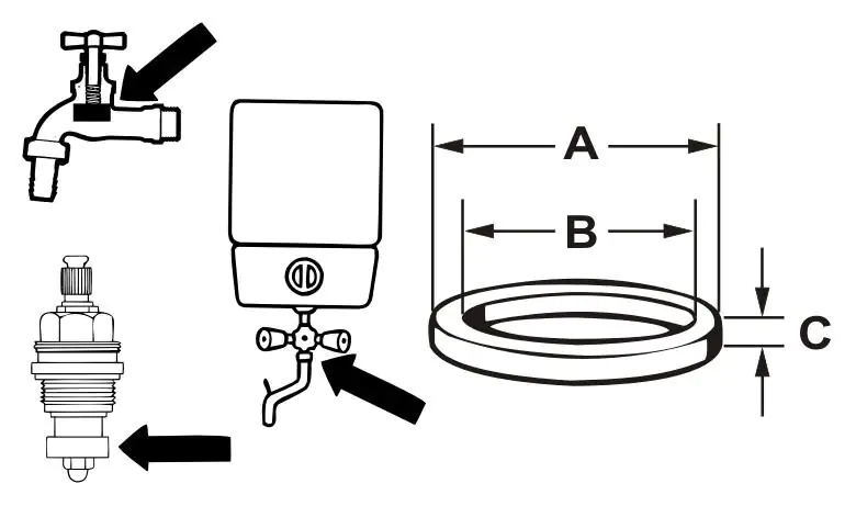 Cornat Hahnscheibe mit Loch Ø 17 mm
