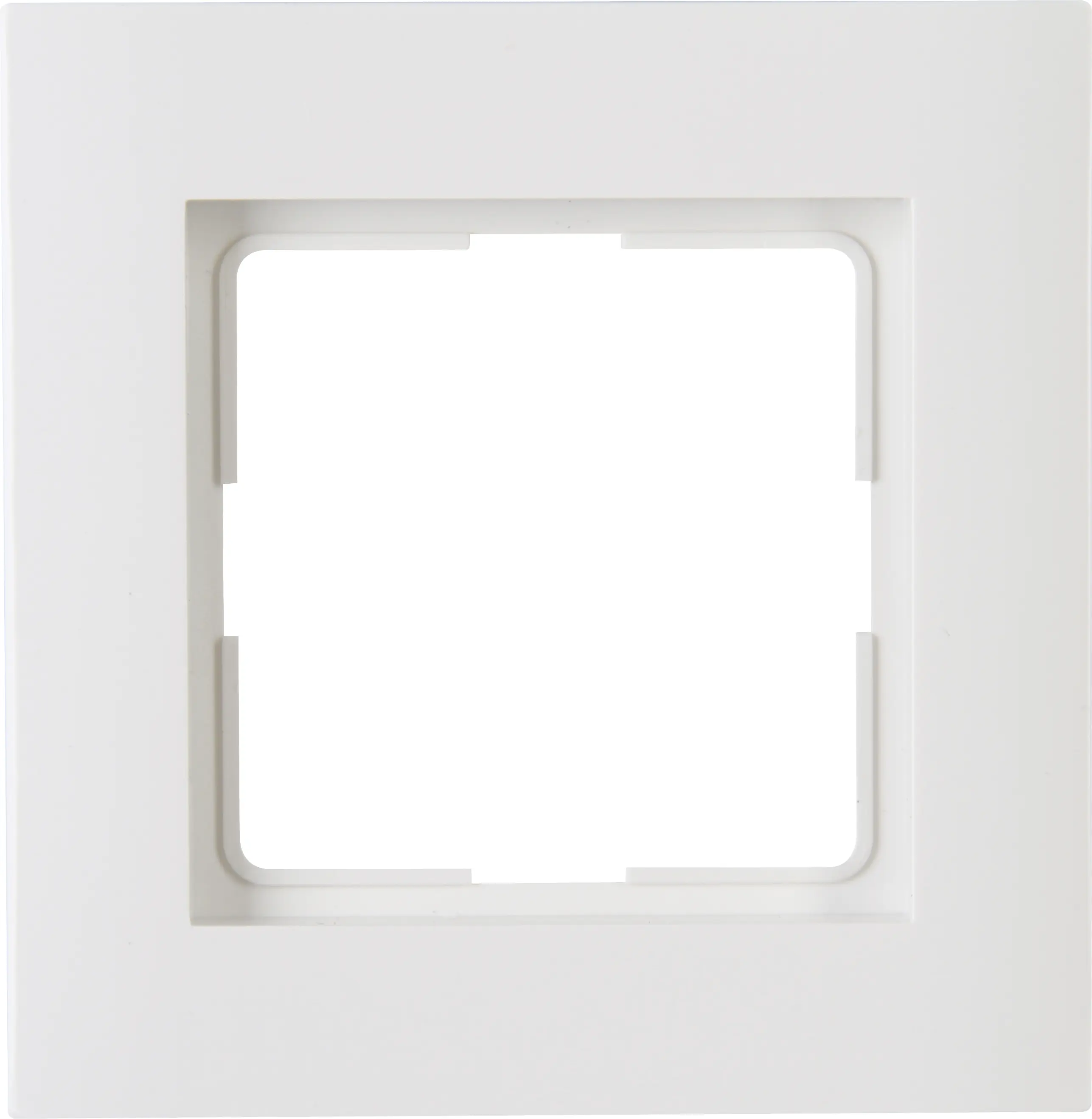 Kopp Abdeckrahmen 1-fach Athenis, reinweiß, 402129062