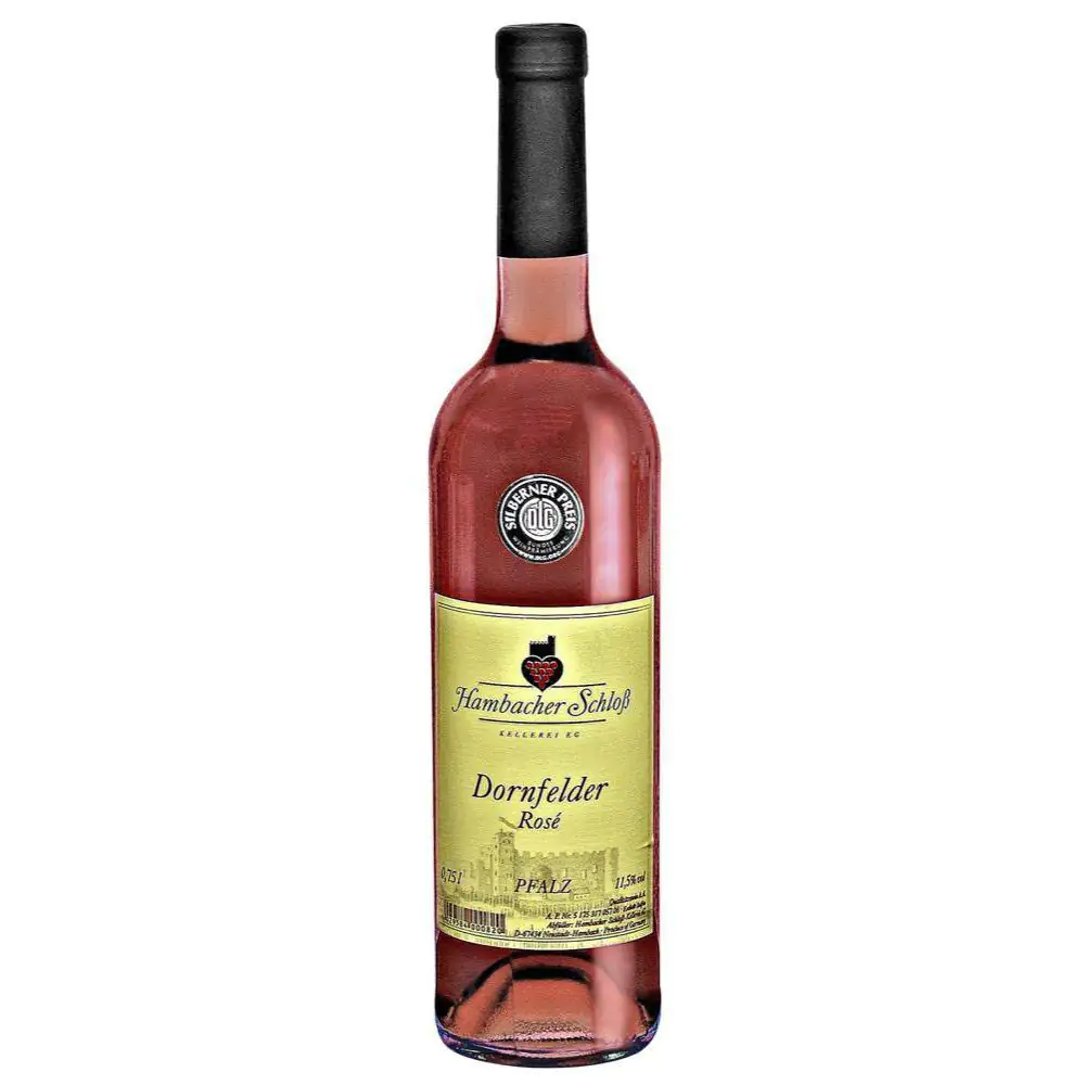 Hambacher Schloss Dornfelder Rose      0,75L trocken