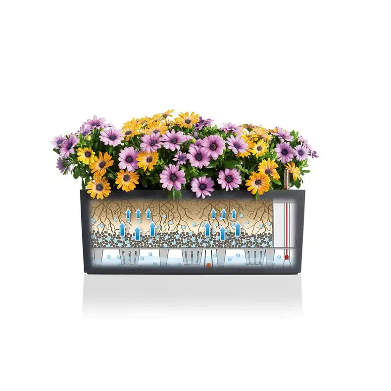 Lechuza Balkonkasten BALCONERA Cottage 50 cm, mokka