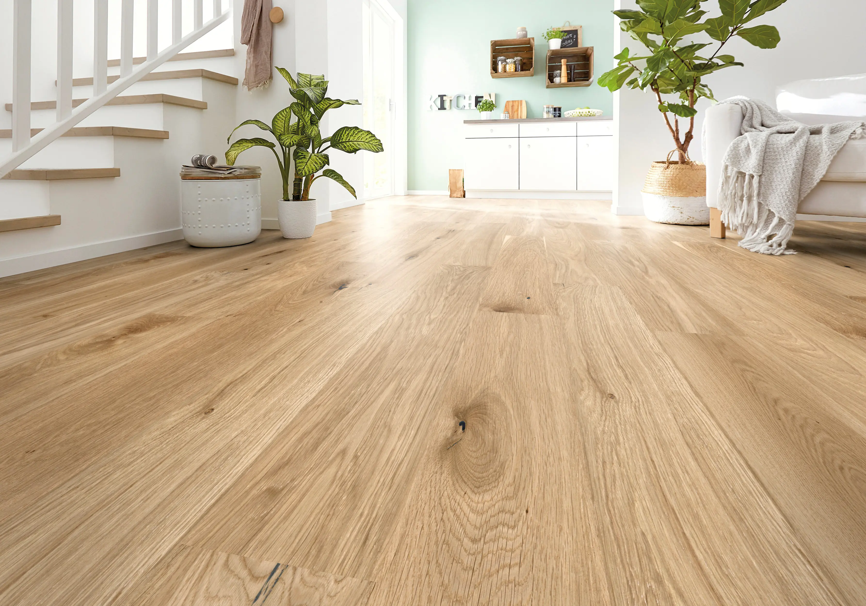 Decolife Vinyl-Designboden Oak Rustic 122 x 18,5 x 0,9 cm Decolife Vinyl-Designboden Oak Rustic 122 x 18,5 x 0,9 cm